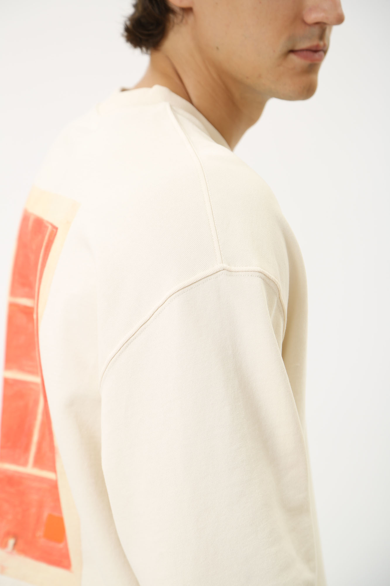 1015273 Толстовка Mustang Молочный