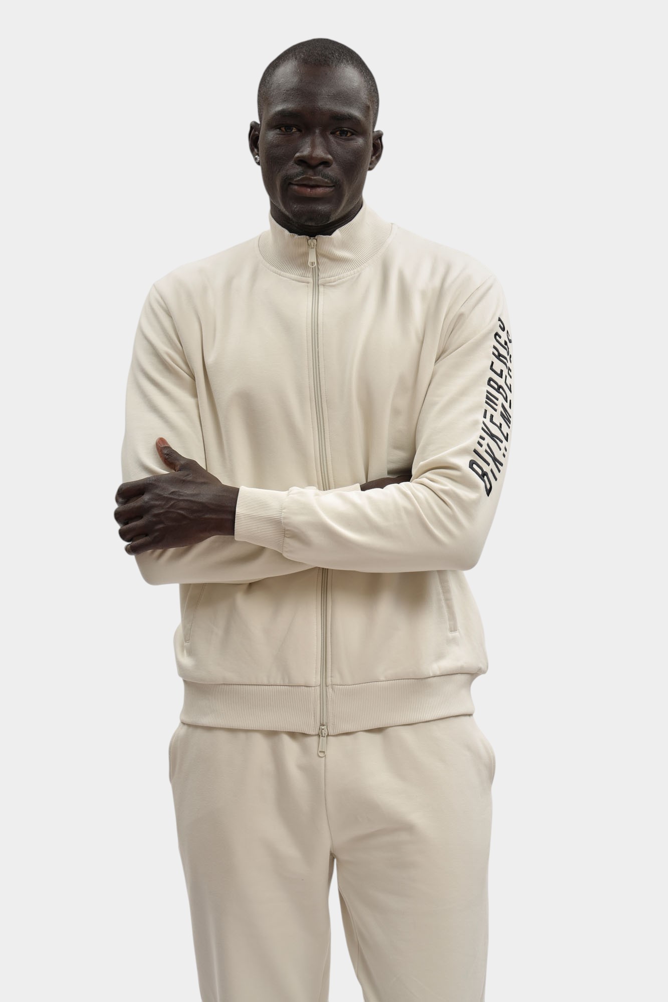 BMF1118 Толстовка Bikkembergs Бежевый