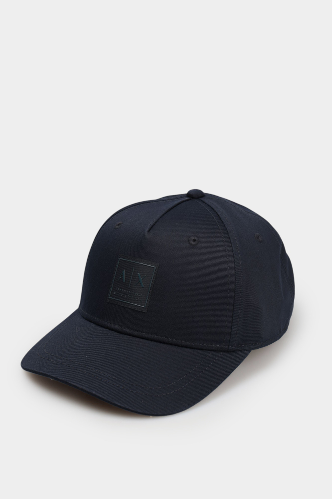 Шарф Armani Exchange Шерсть Черный