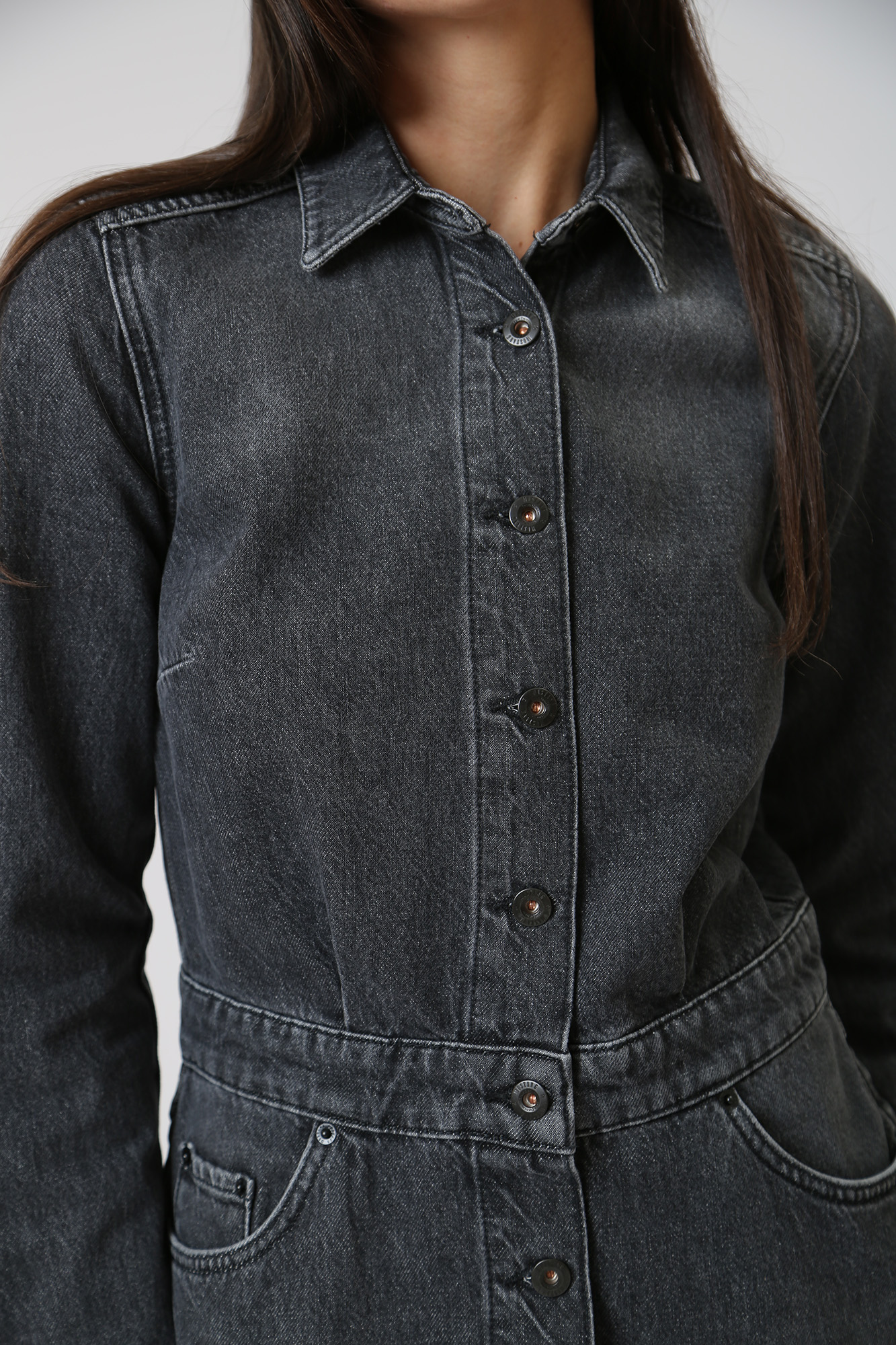 1014322-4000 платье джинсовое д/р mustang 