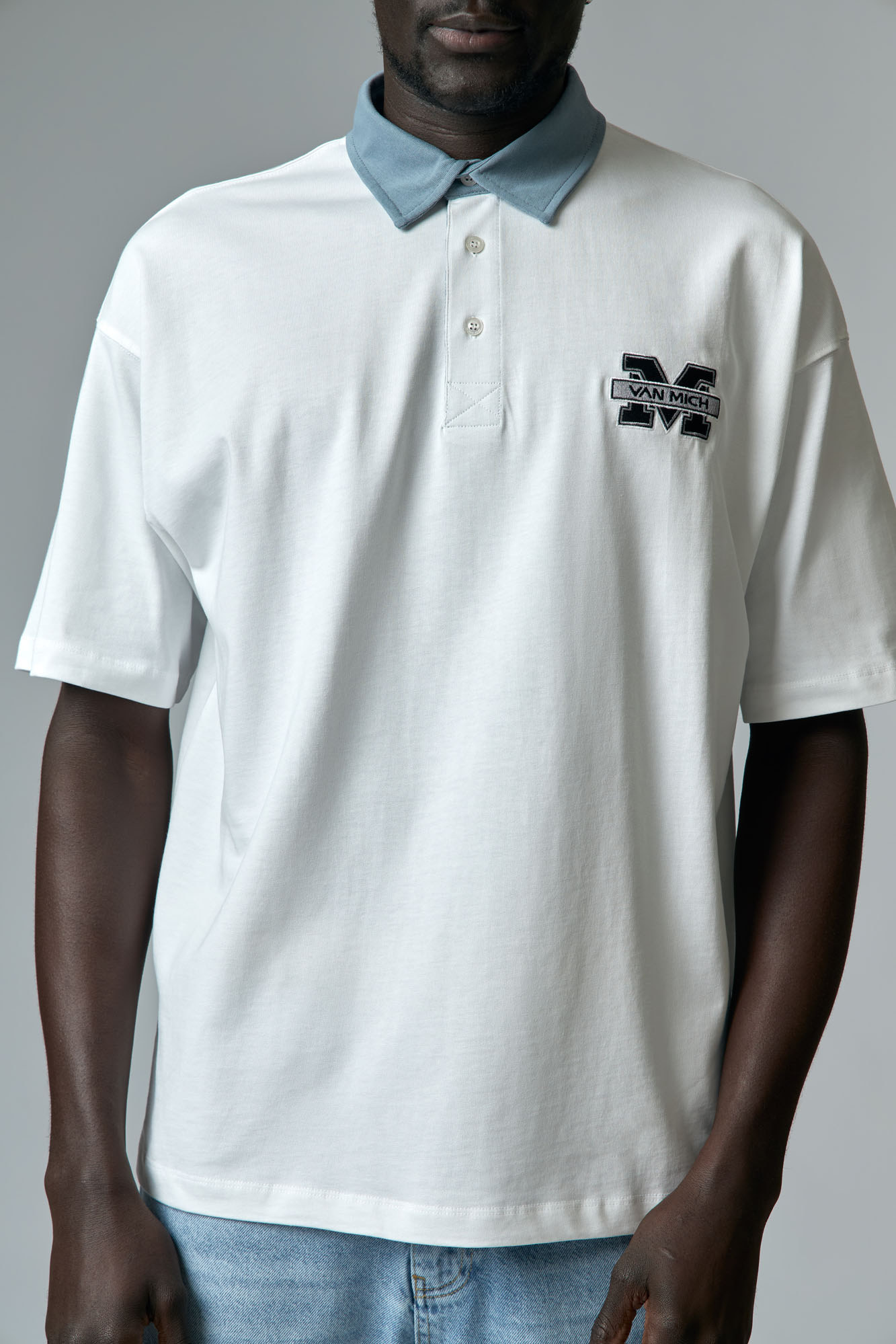 VM-ERK-22-402 Поло Van Mich Белый