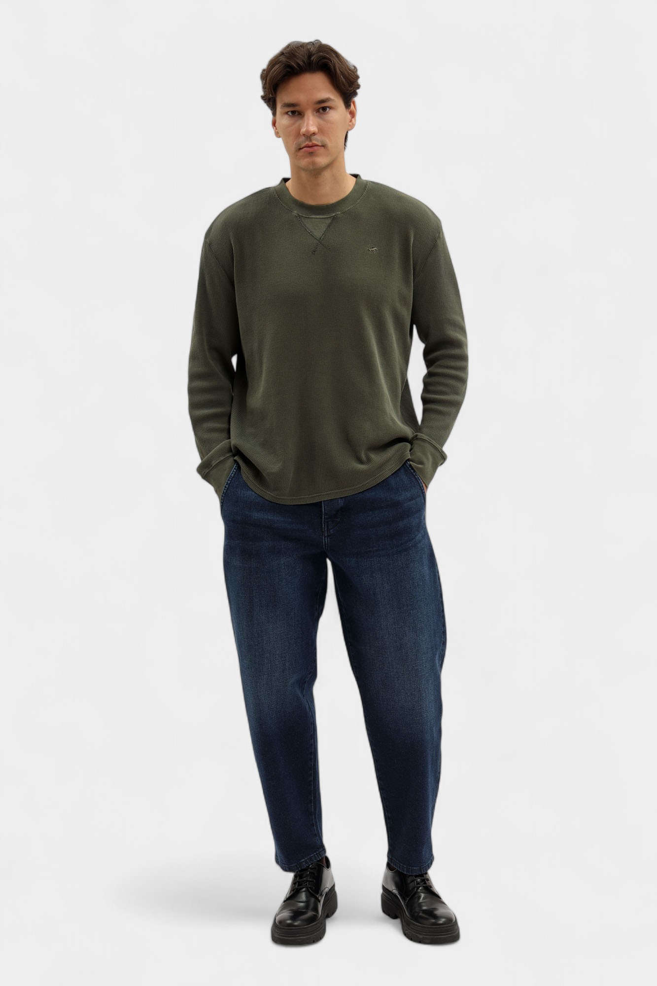 1017144 Футболка Mustang Зеленый