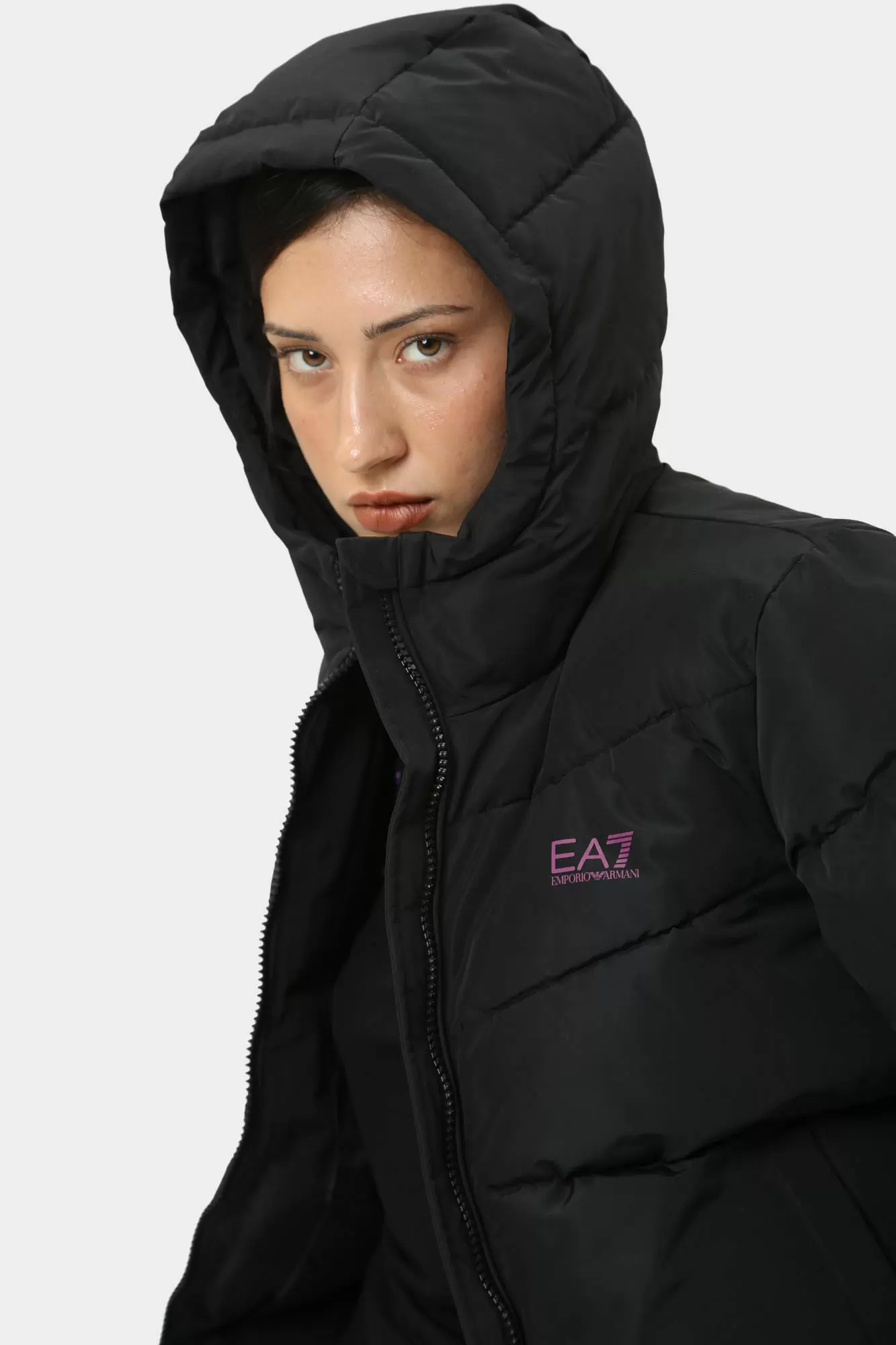 6DTB18_TN8AZ куртка пуховая ea7 