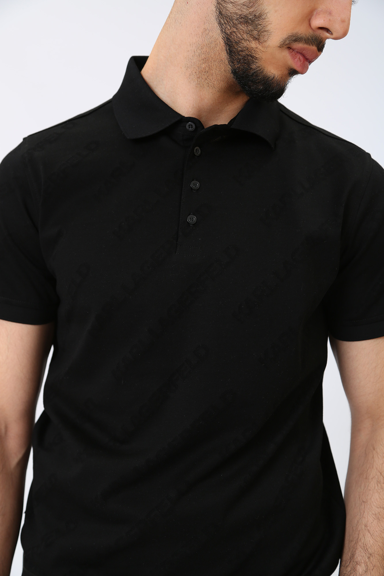 532201_745004 Поло Karl Lagerfeld Черный