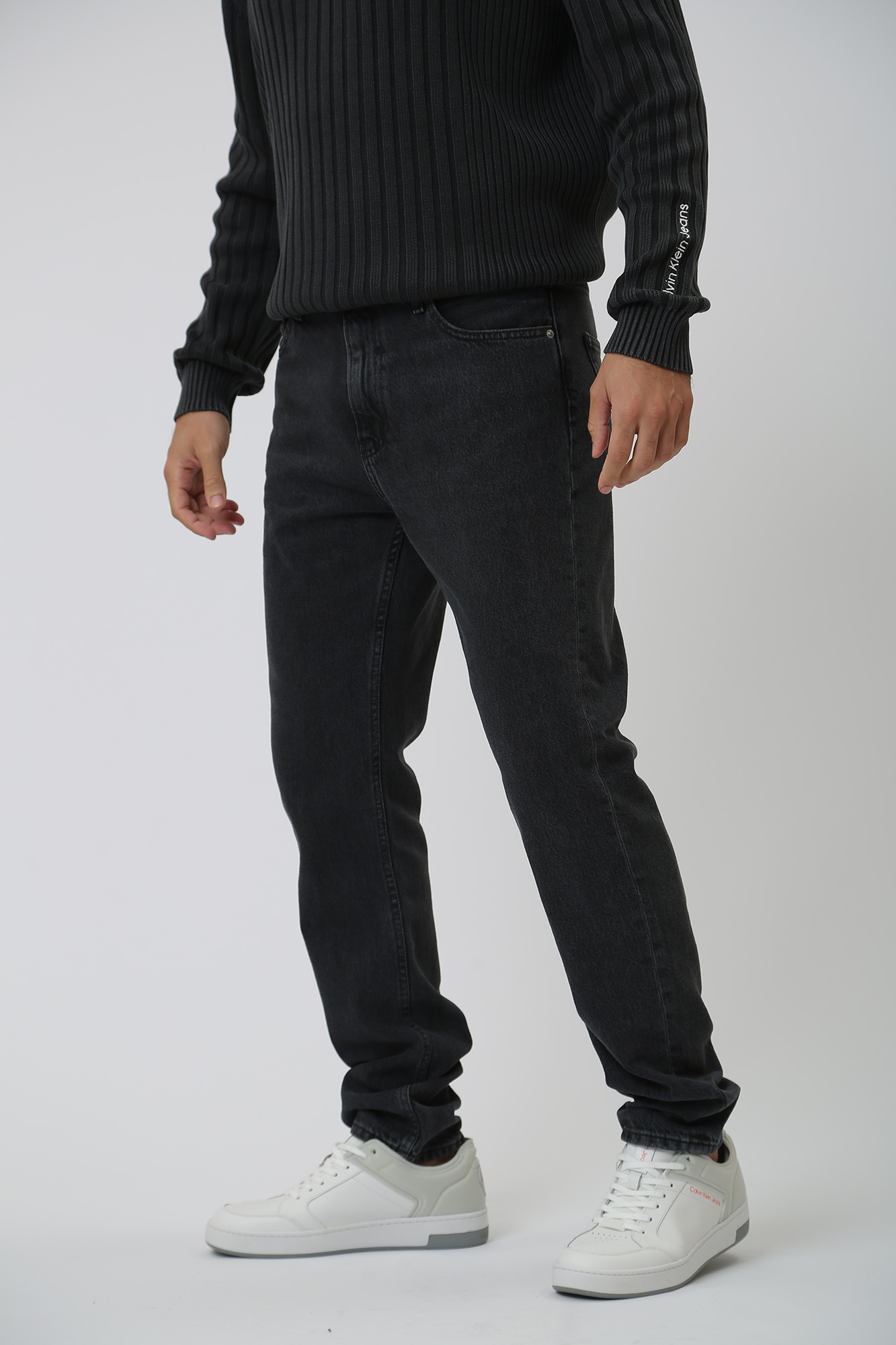 J30J324297 Брюки джинсовые Calvin Klein Jeans Черный