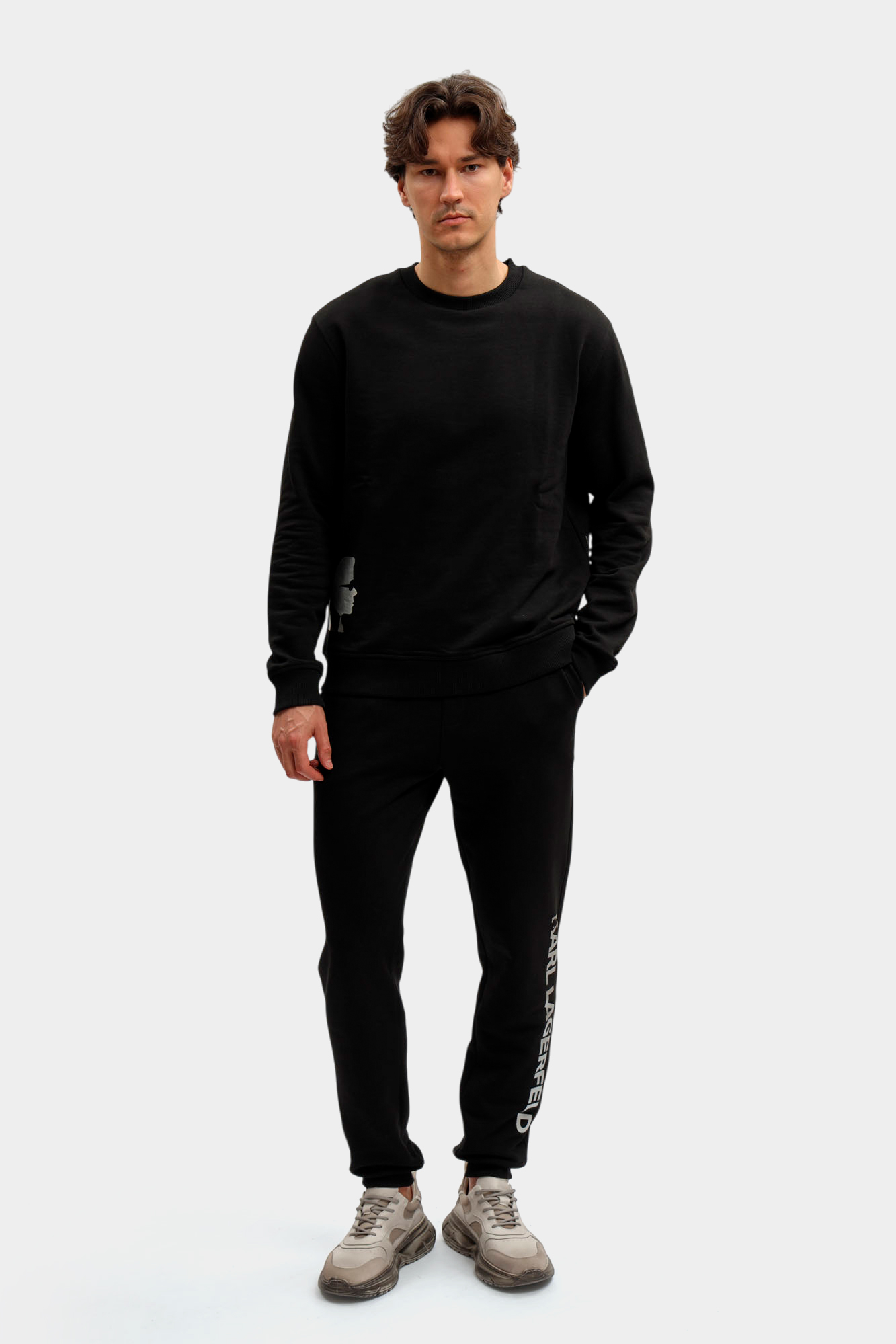 554917_705403 Свитшот Karl Lagerfeld Черный