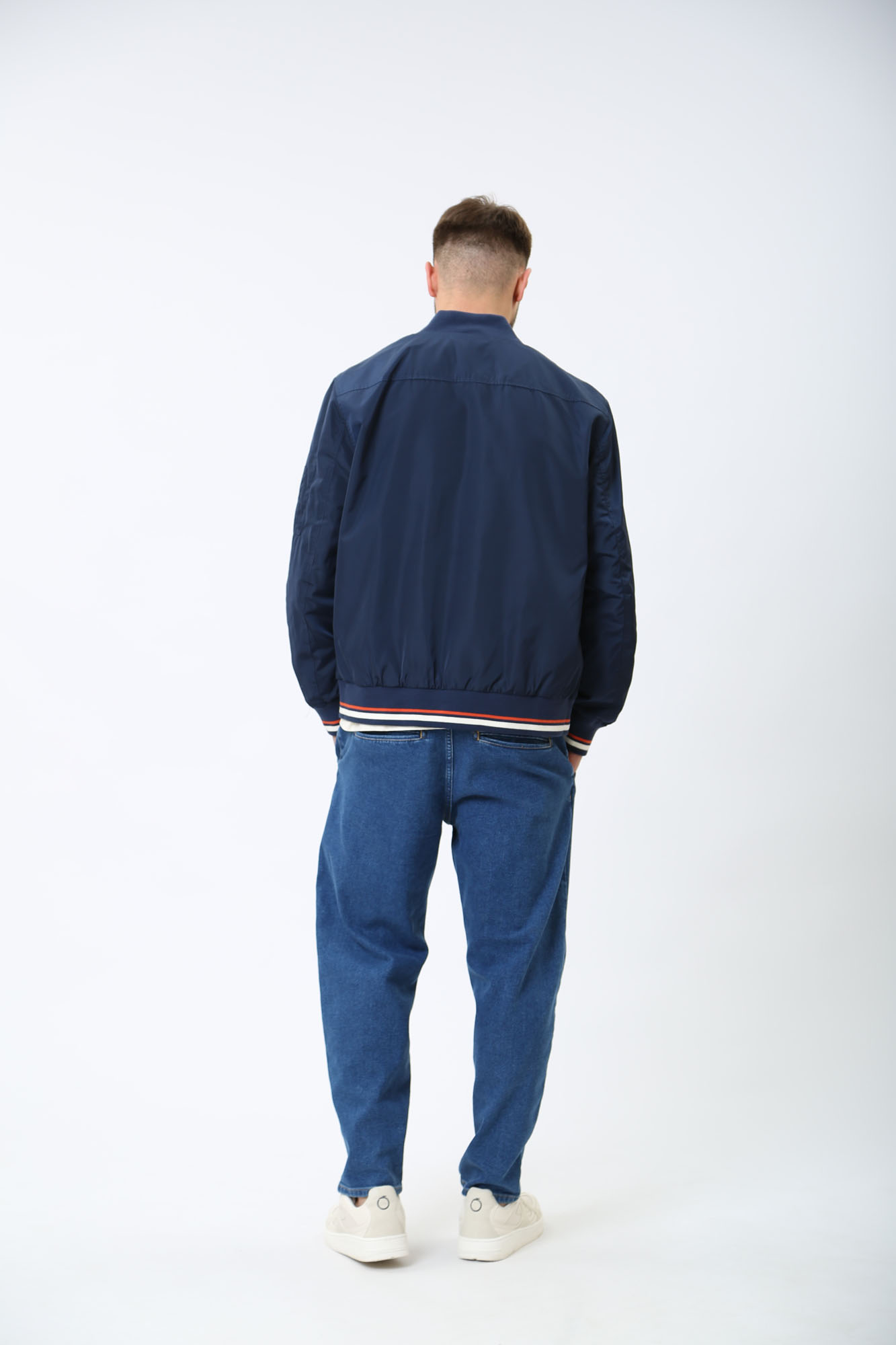 1014782 Ветровка Mustang Синий