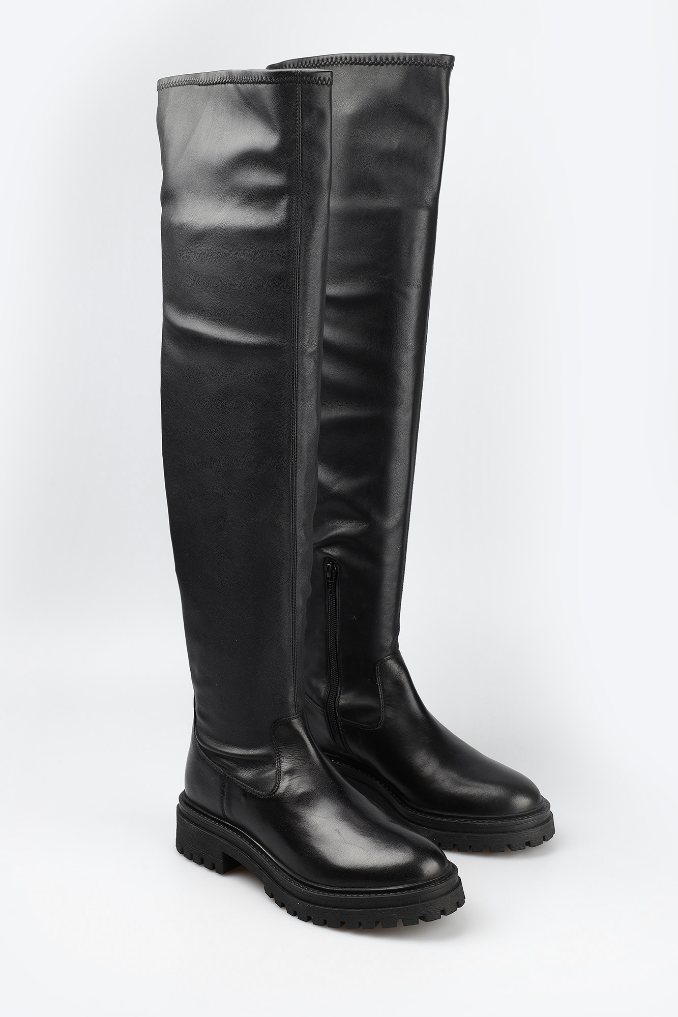 D16HRH0KB43C9 Сапоги Geox Черный