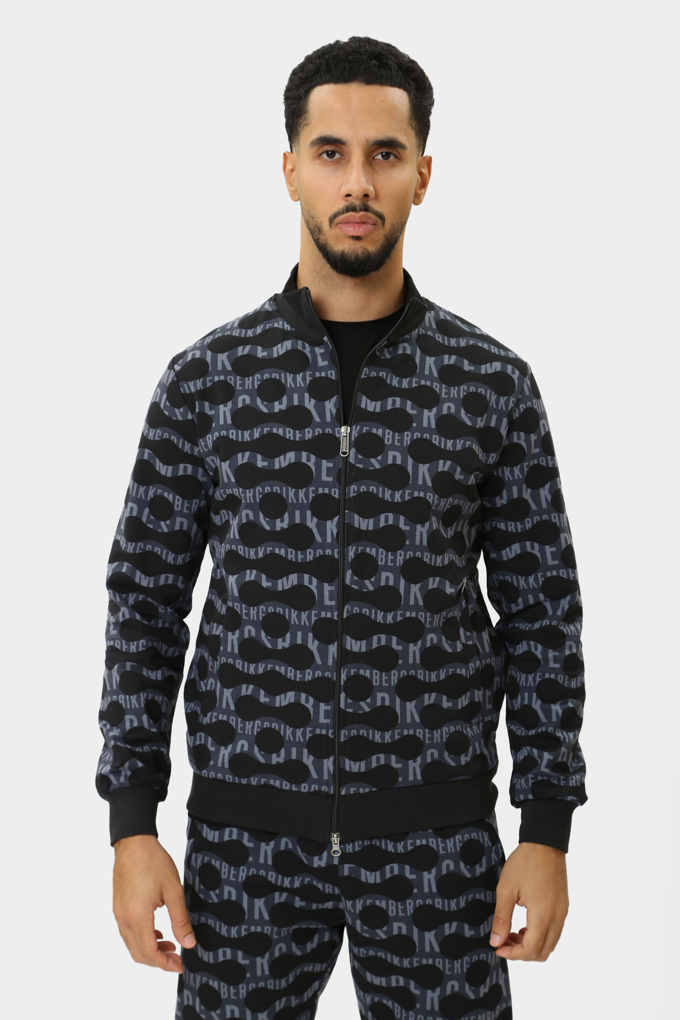 PBMF0210 Толстовка Bikkembergs Черный