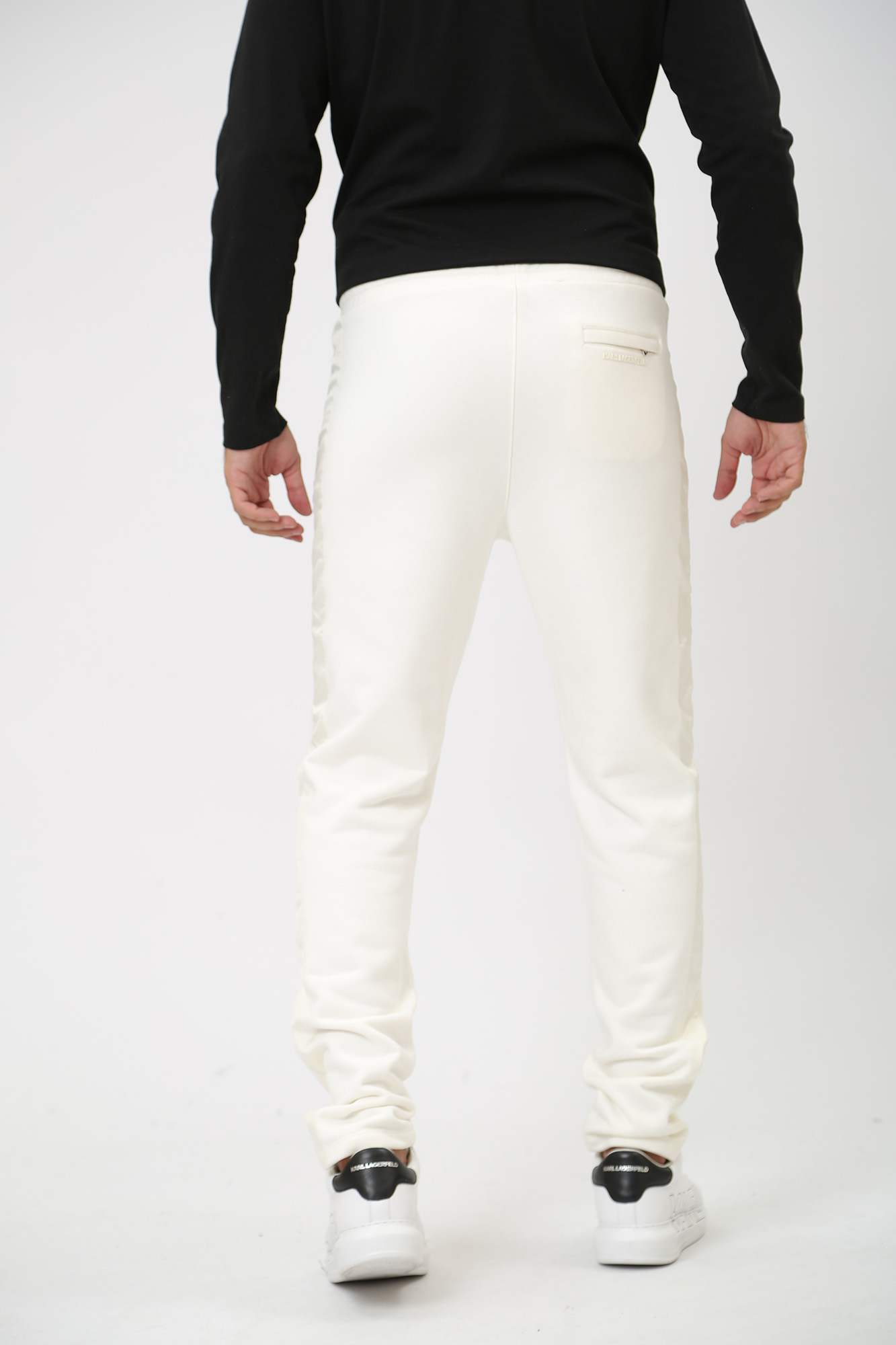 534910_705028 Брюки спортивные Karl Lagerfeld Белый