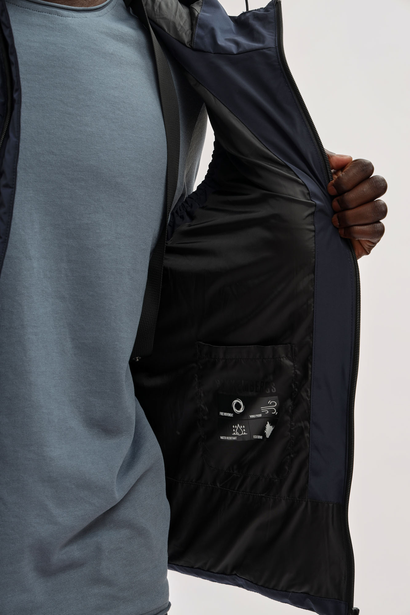 BMG0990 Жилет Bikkembergs Синий