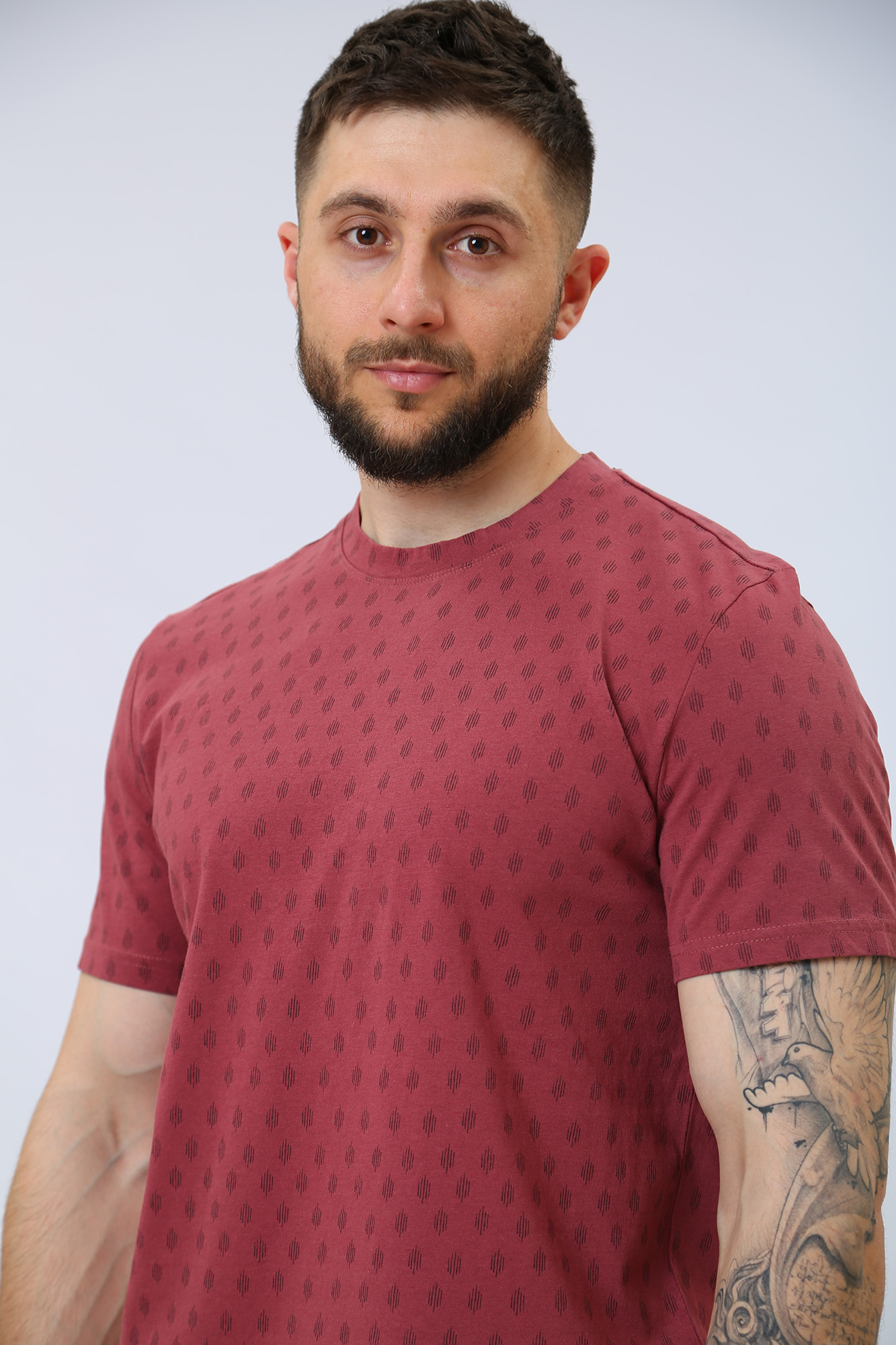 1013527 Футболка Mustang Красный