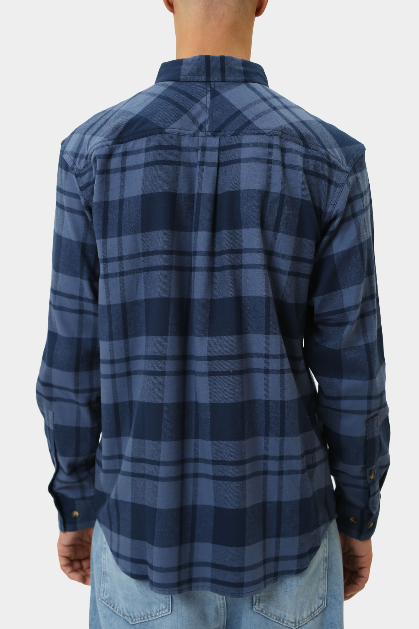 1861581 Рубашка с длинным рукавом Columbia Синий