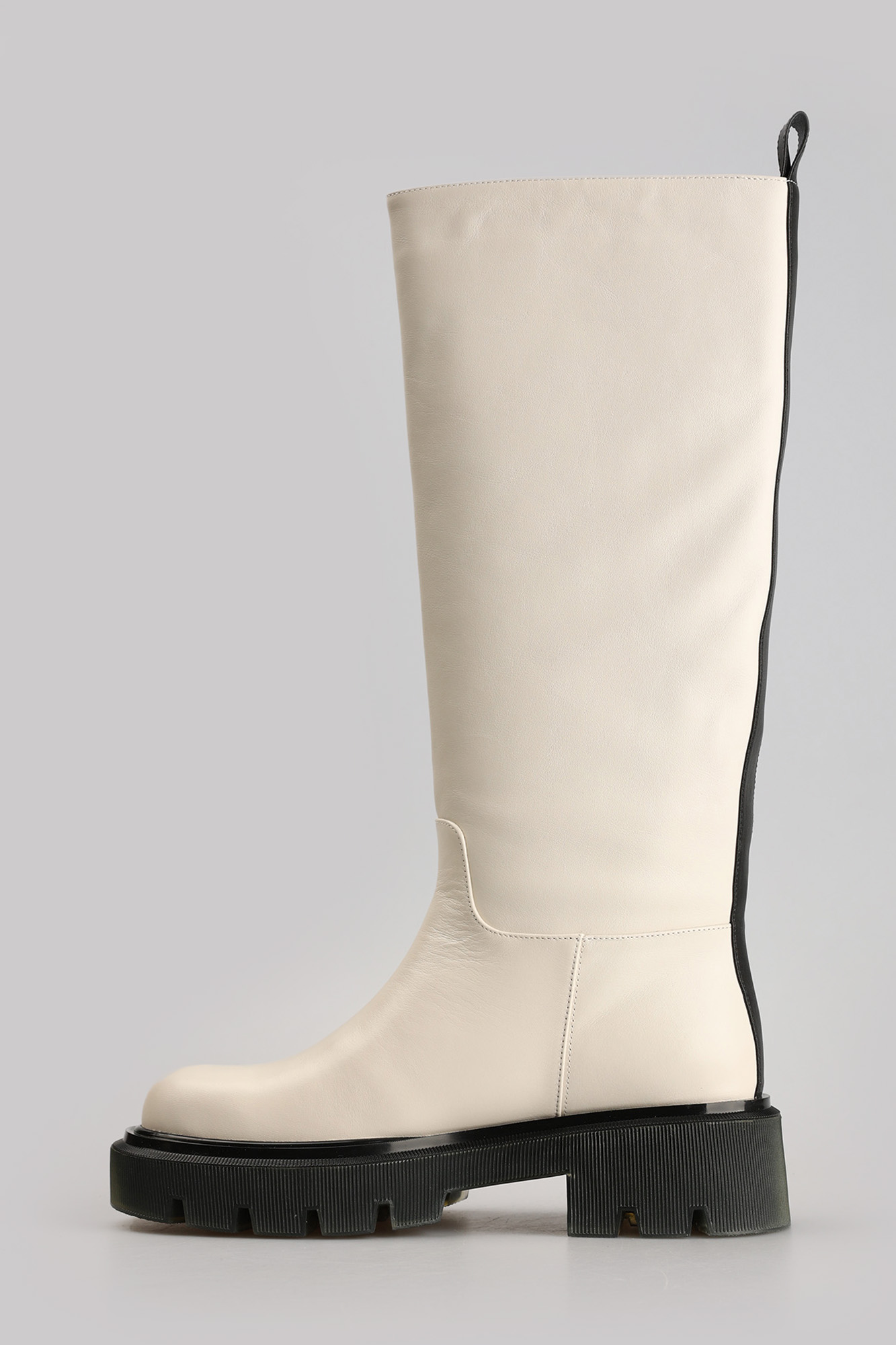 CC11151-WT/8 текстиль Сапоги жен кожа молоч. Сапоги Corso Como Молочный