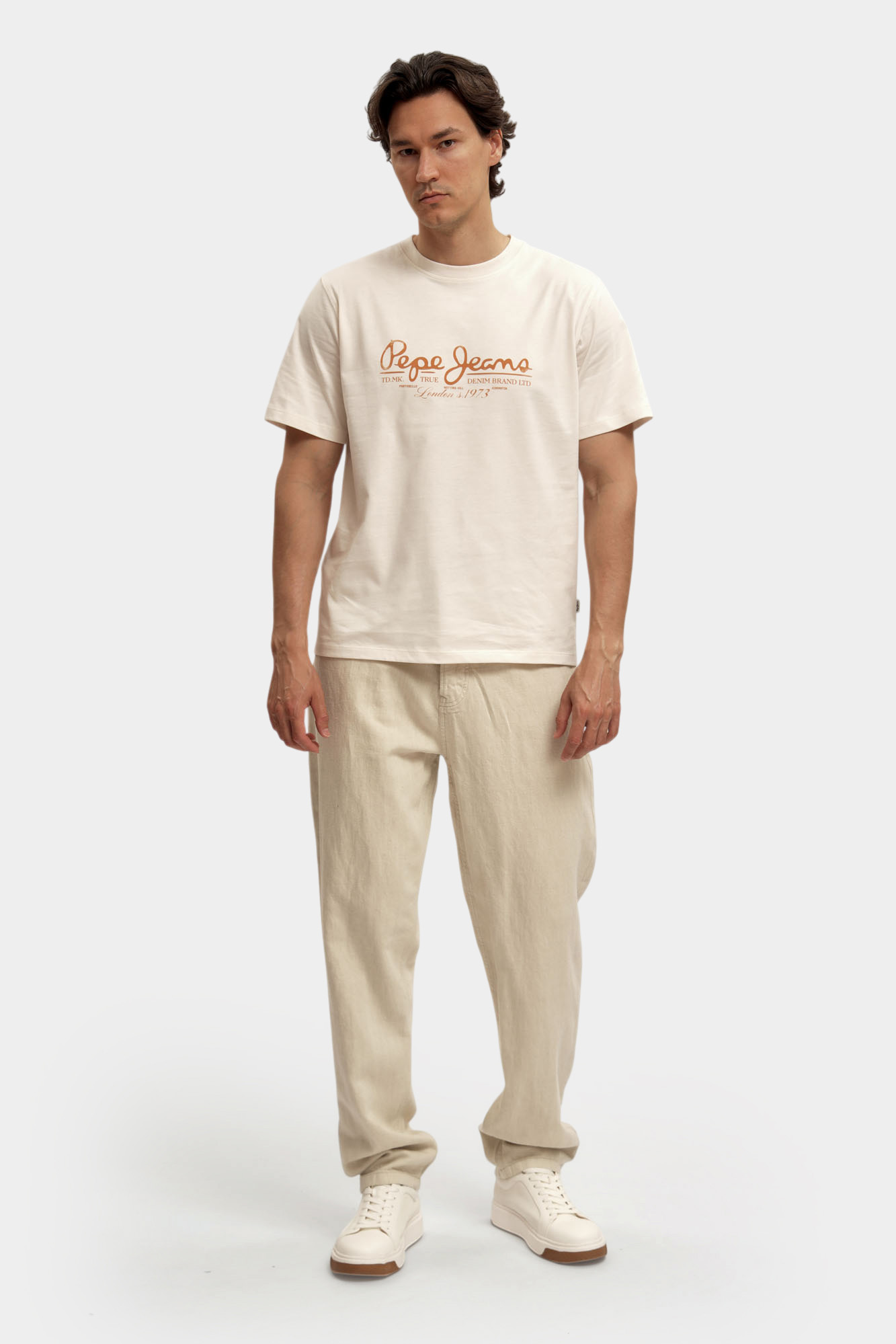 PM208027TC9 Брюки джинсовые Pepe Jeans Белый