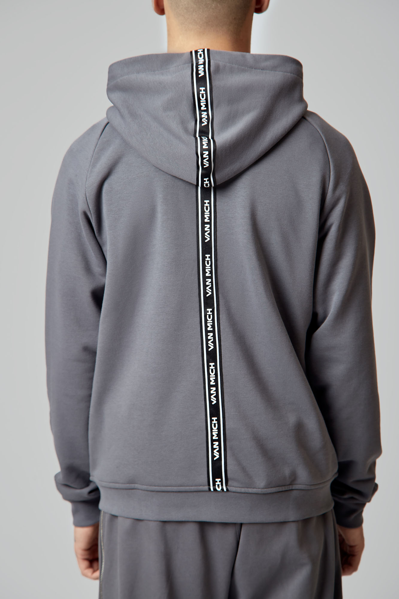 VM-OMA-53-349 Толстовка с капюшоном Van Mich Серый