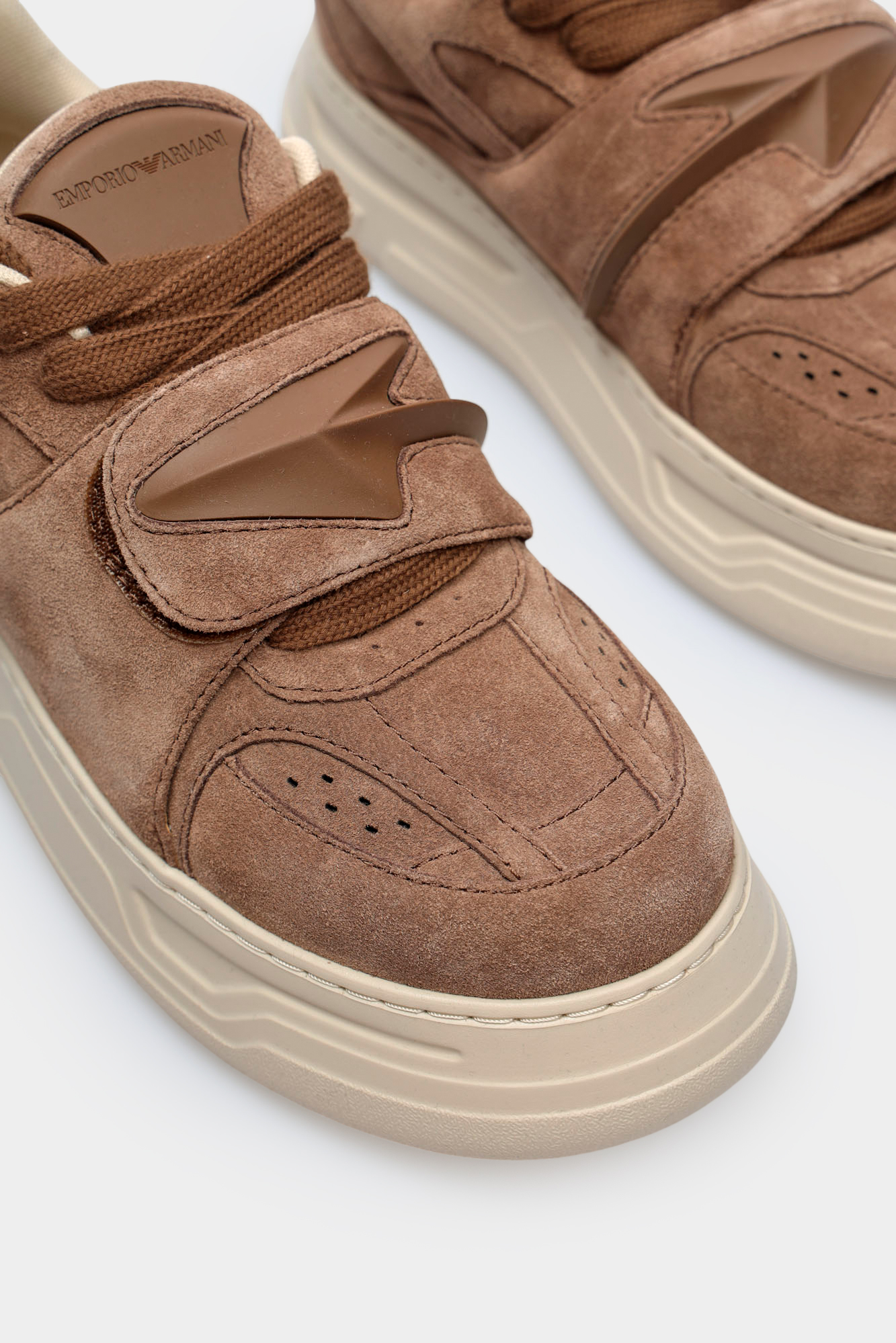 EM005398_AF21561 Кроссовки Emporio Armani Серый