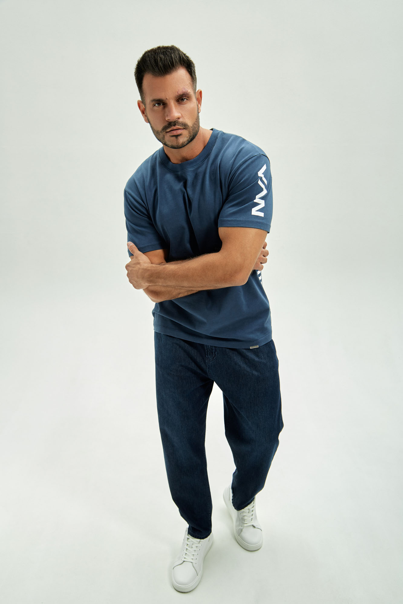 VM-ERK-22-058 Футболка Van Mich Синий