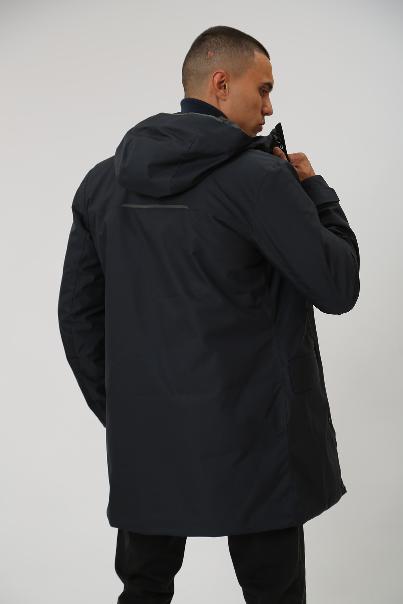 M3621DT3026F1 Куртка удлиненная Geox Синий