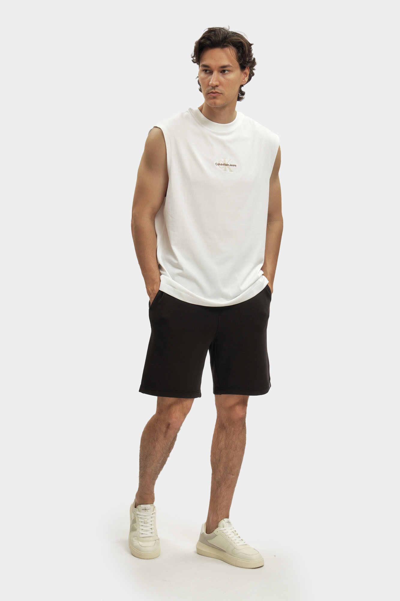 J30J327248 Шорты трикотажные Calvin Klein Jeans Черный