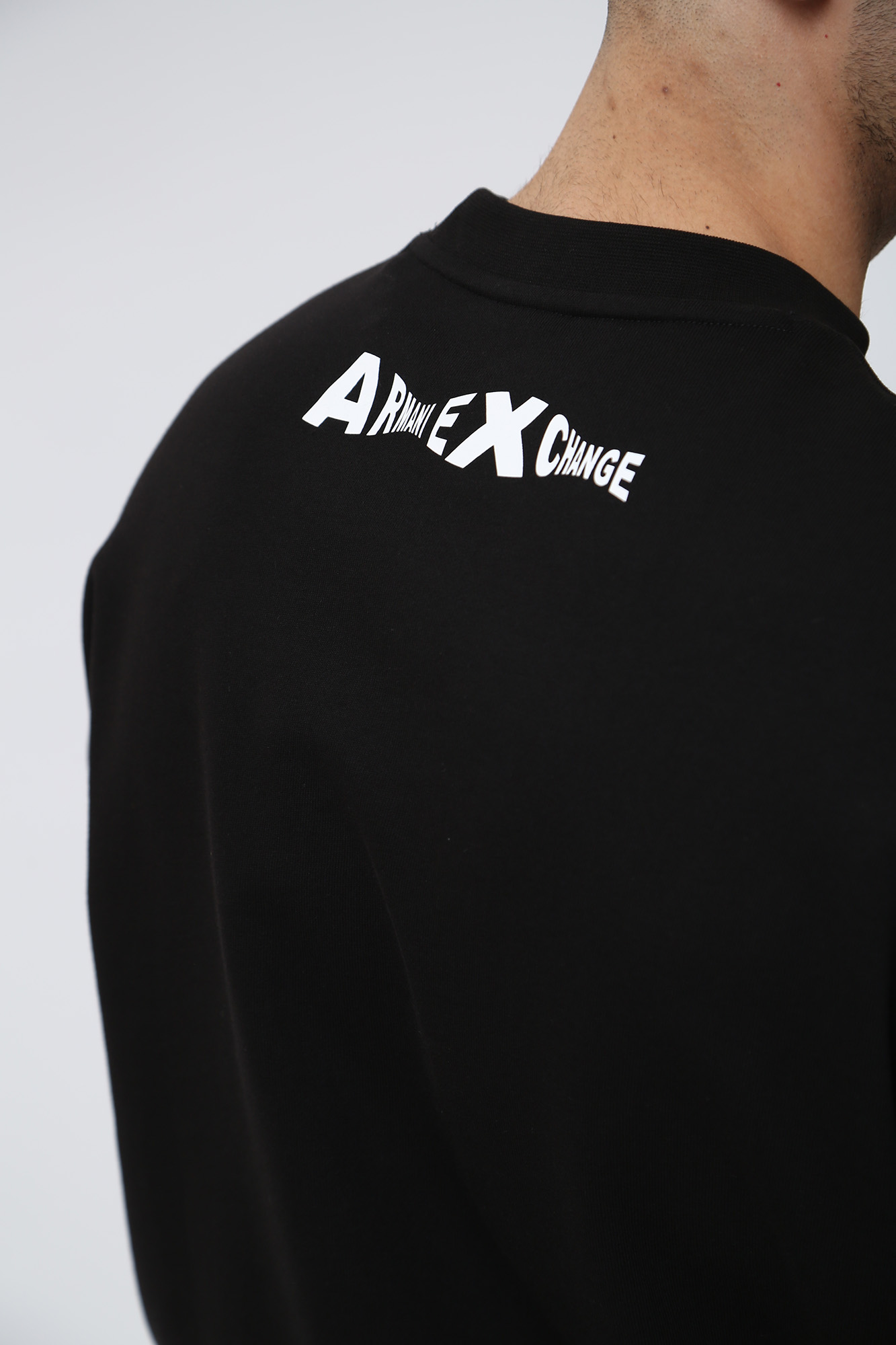3RZMFA_ZJXAZ Свитшот Armani Exchange Черный