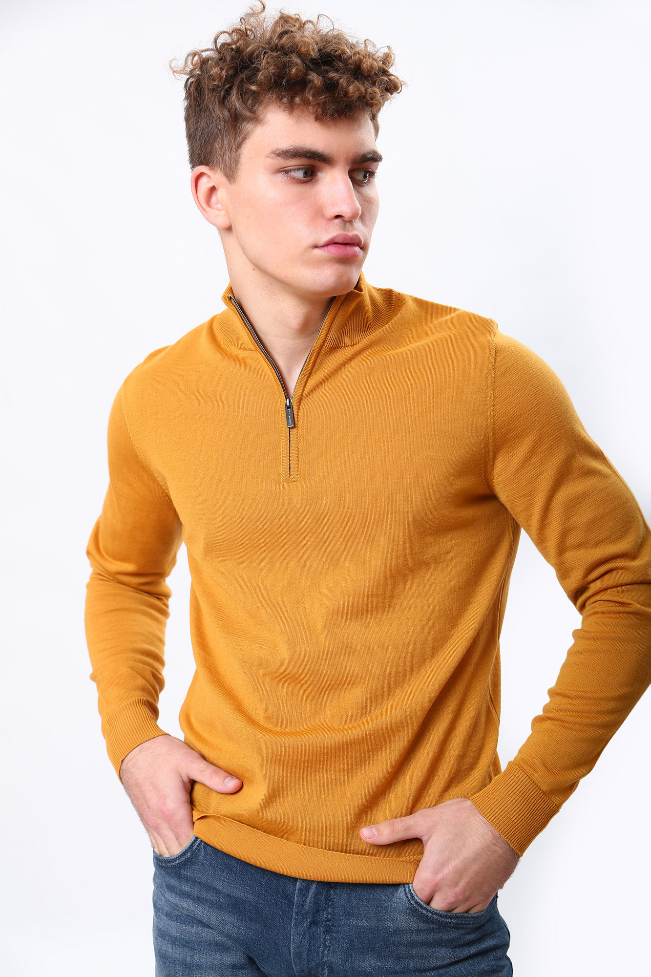 30032746_10012097 Джемпер Strellson Желтый