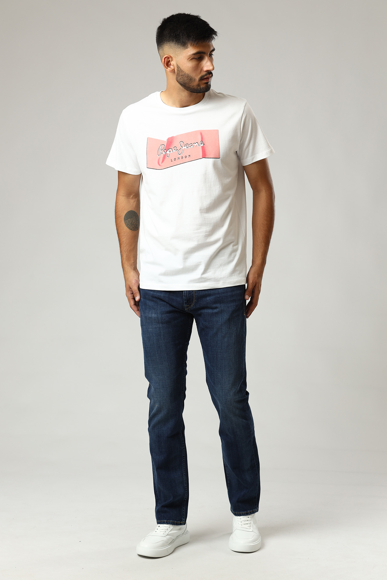 PM206318DM0 Джинсы CASH Pepe Jeans Синий