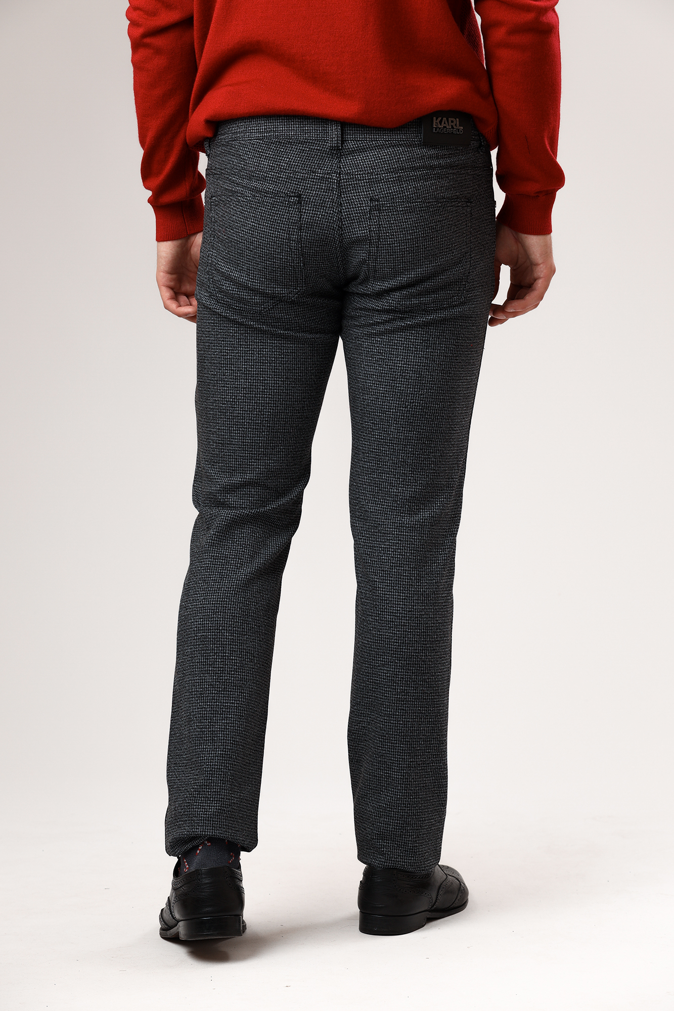 512819_265840 Брюки 5-карманные Karl Lagerfeld Серый