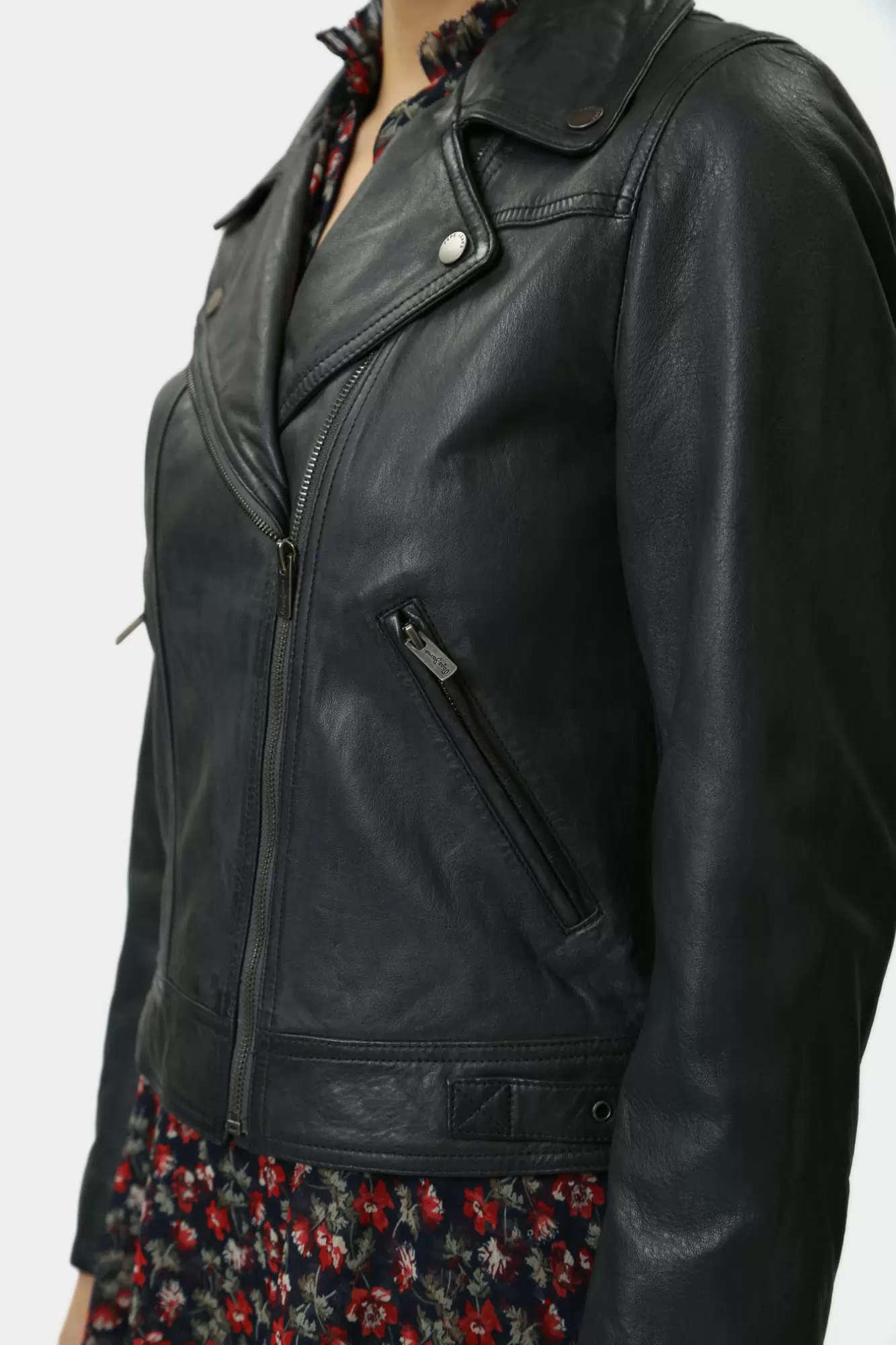 PL402428 куртка кожаная pepe jeans 