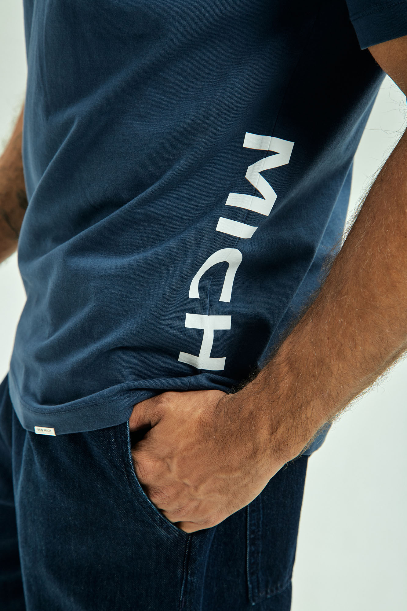 VM-ERK-22-058 Футболка Van Mich Синий