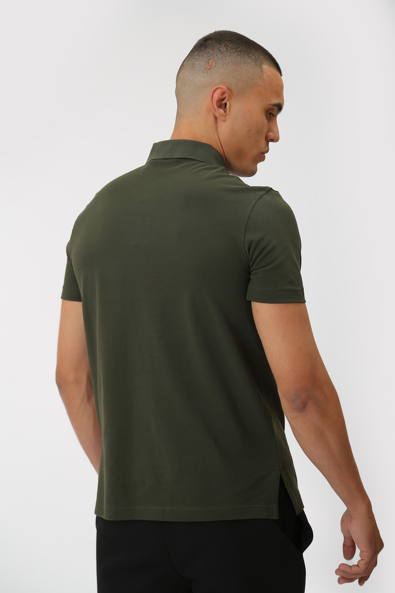 6RZFAA_ZJ3YZ Поло Armani Exchange Зеленый