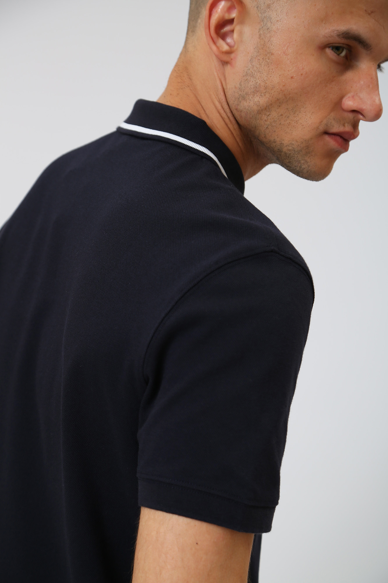 30037553_10015974 Поло Strellson Синий