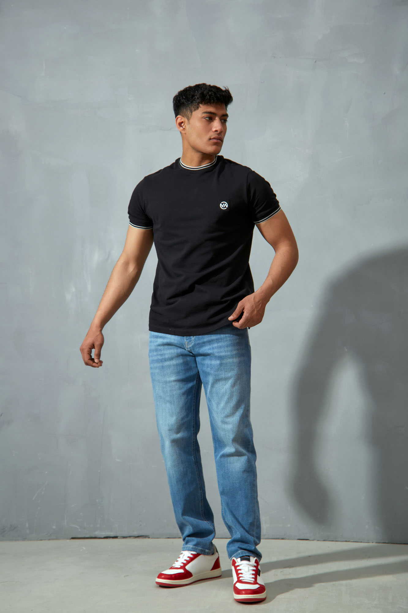 VM-ERK-22-070 Футболка Van Mich Черный