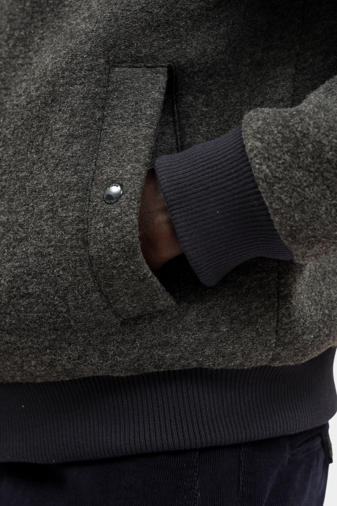 M5615CT3289F Бомбер Geox Серый