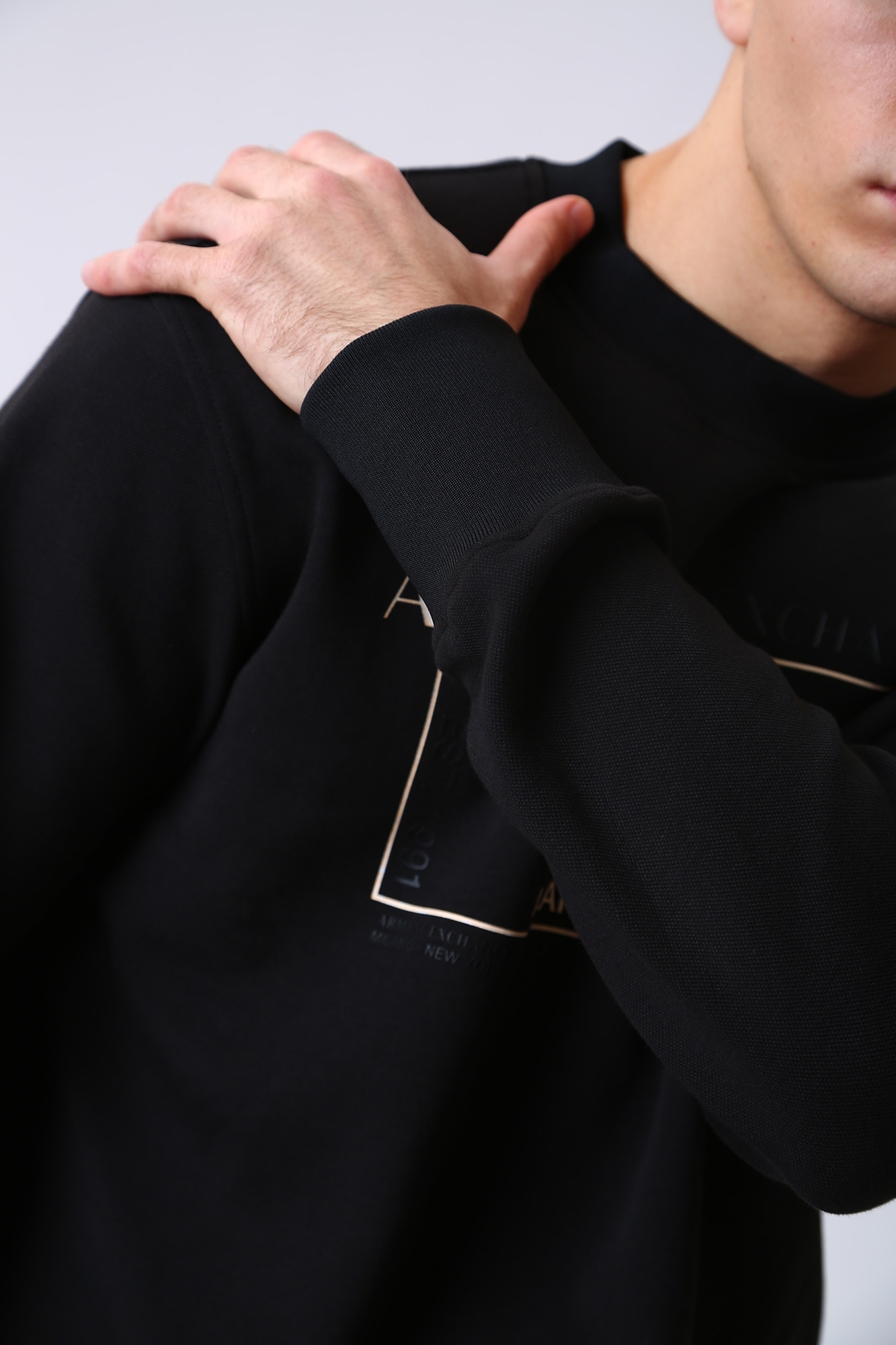 6LZMJA_ZJXFZ Свитшот Armani Exchange Черный