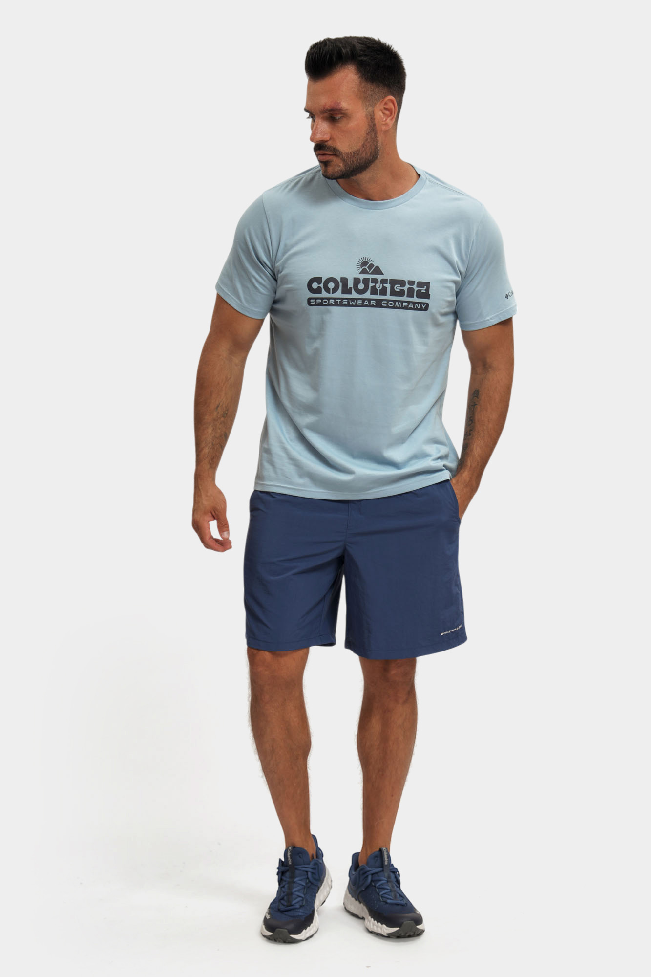2094731 Шорты Columbia Синий