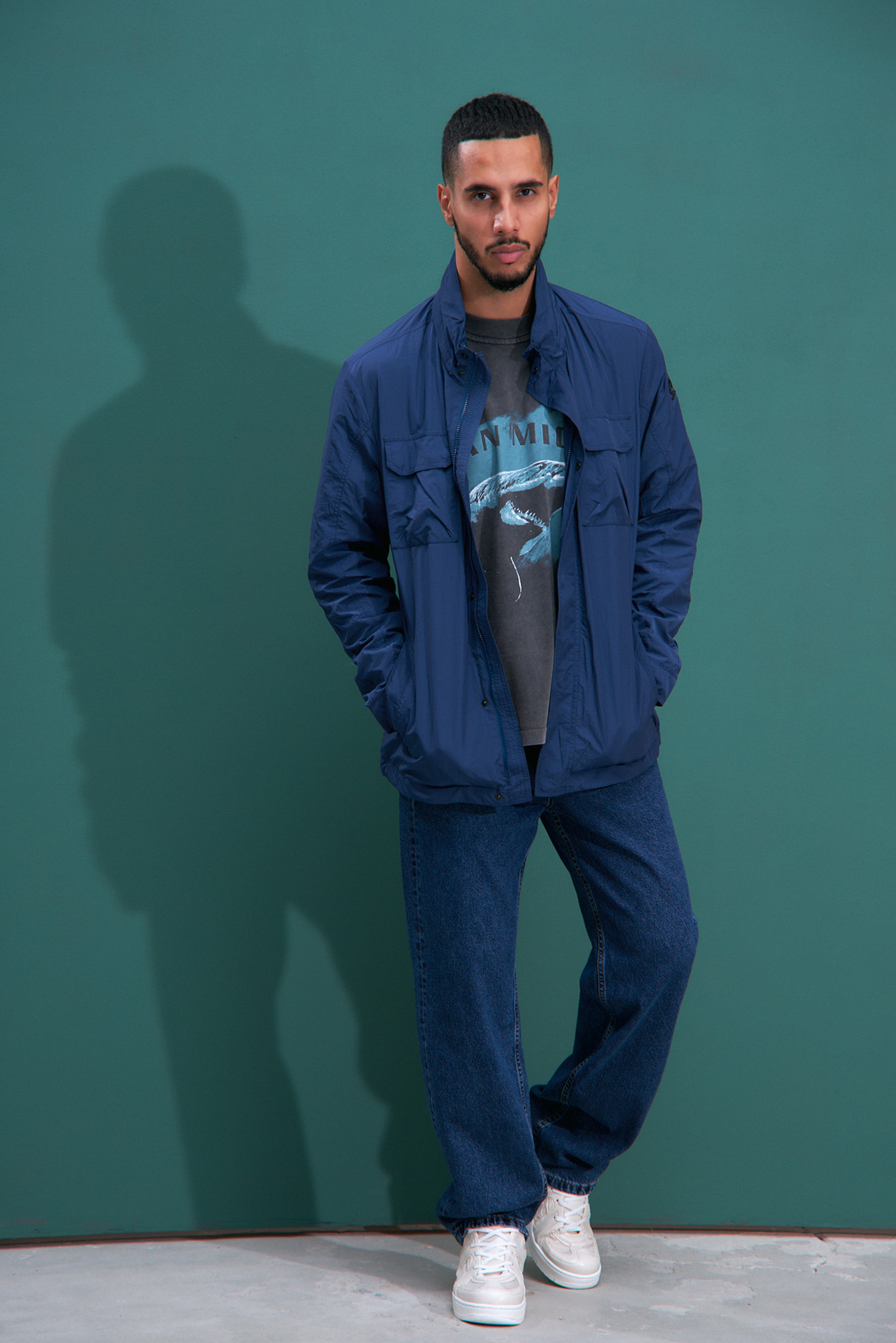 VM-232-52-004 Куртка Van Mich Синий