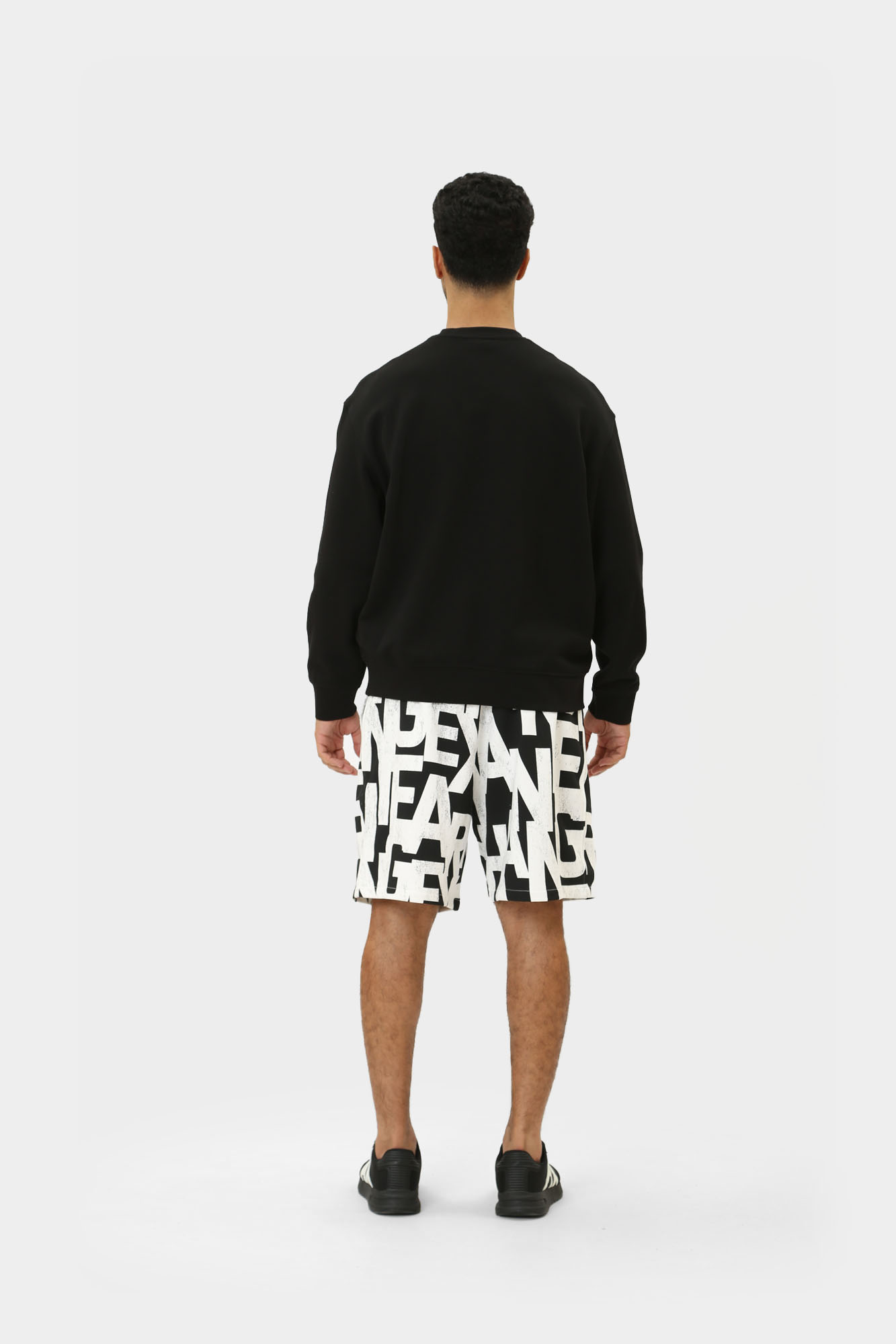 6DZSLB_ZJ4XZ_52AN Шорты трикотажные Armani Exchange Черный