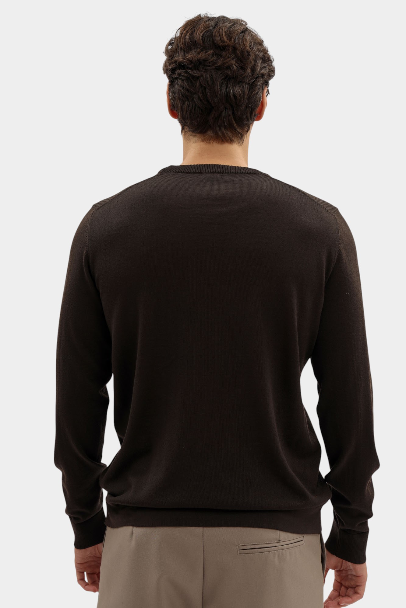 30043686_10018697 Джемпер Strellson Коричневый