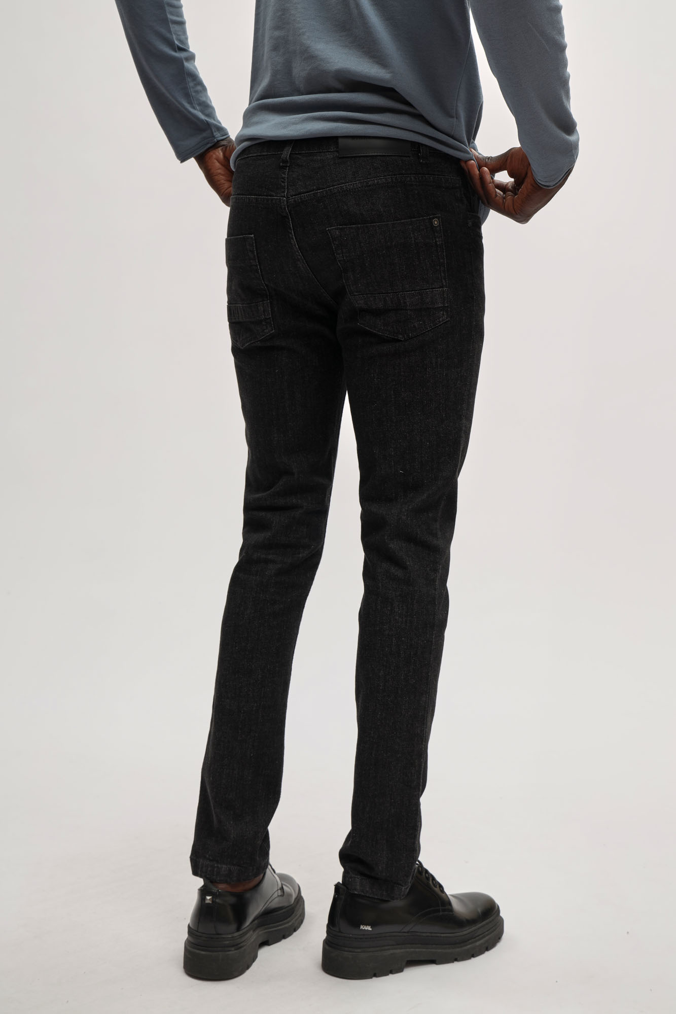 BMD1280S Брюки джинсовые Bikkembergs Черный