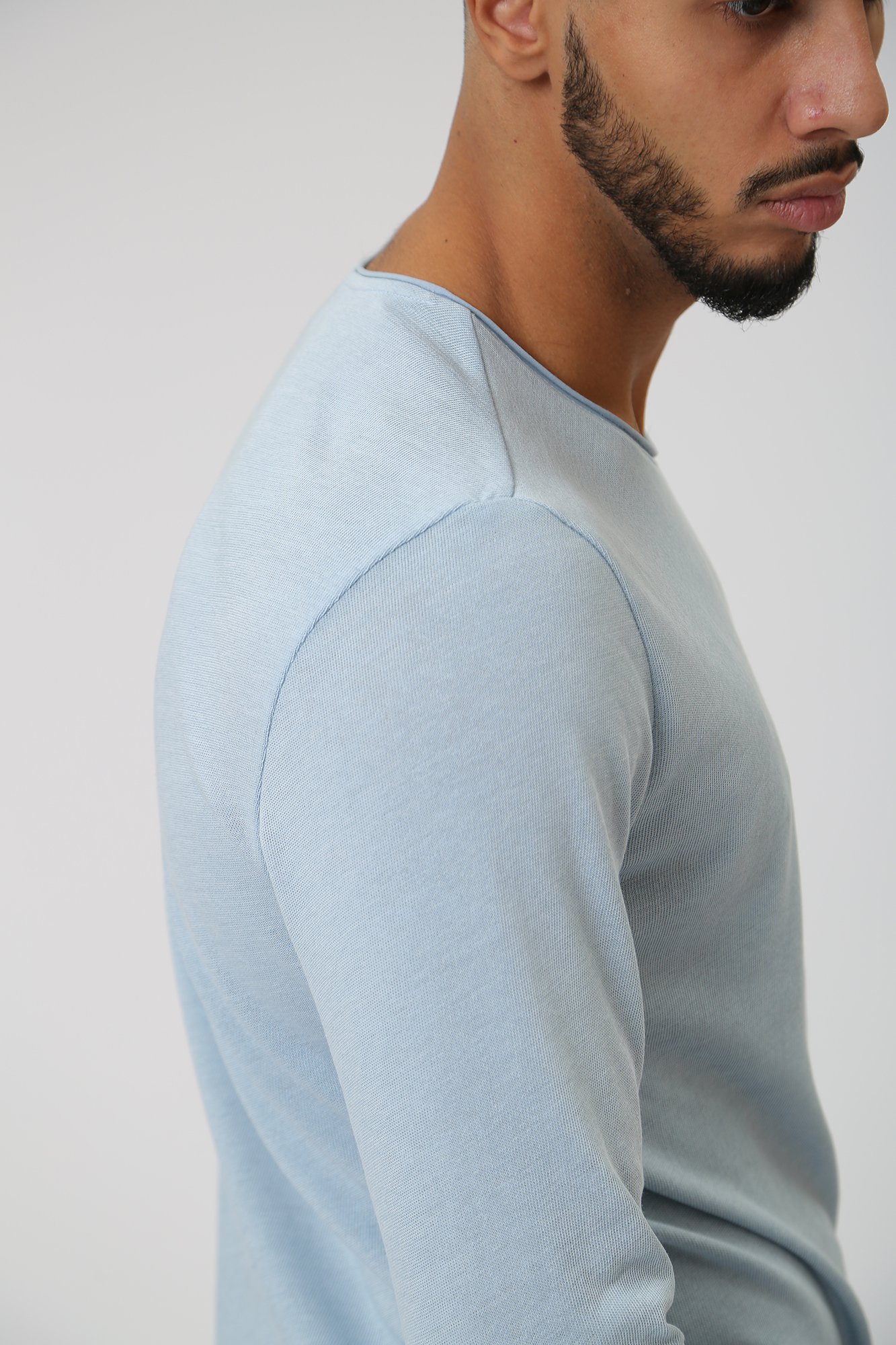 30039854_10008529 Лонгслив Strellson Синий