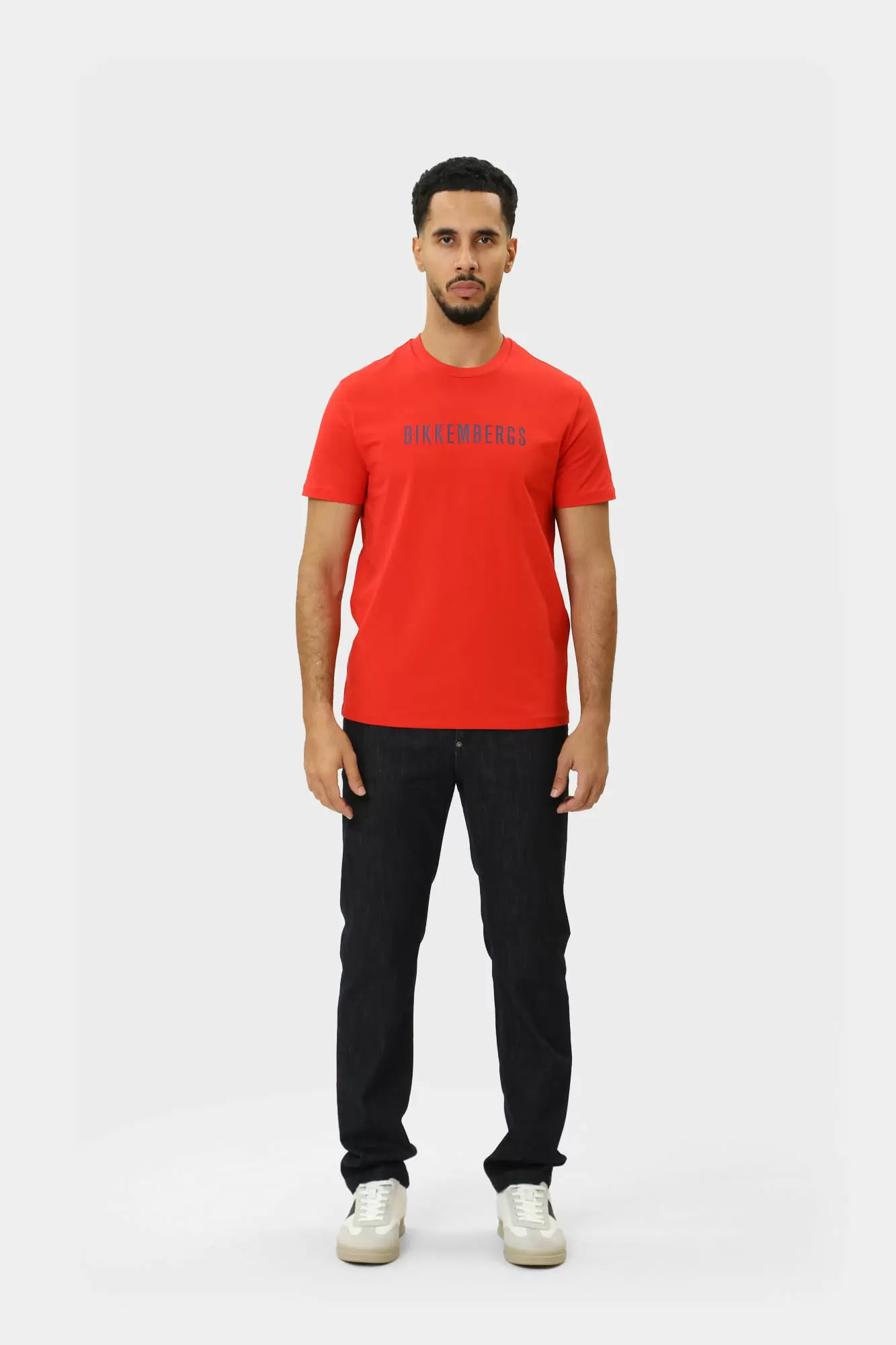 PBMT0249 Футболка Bikkembergs Красный