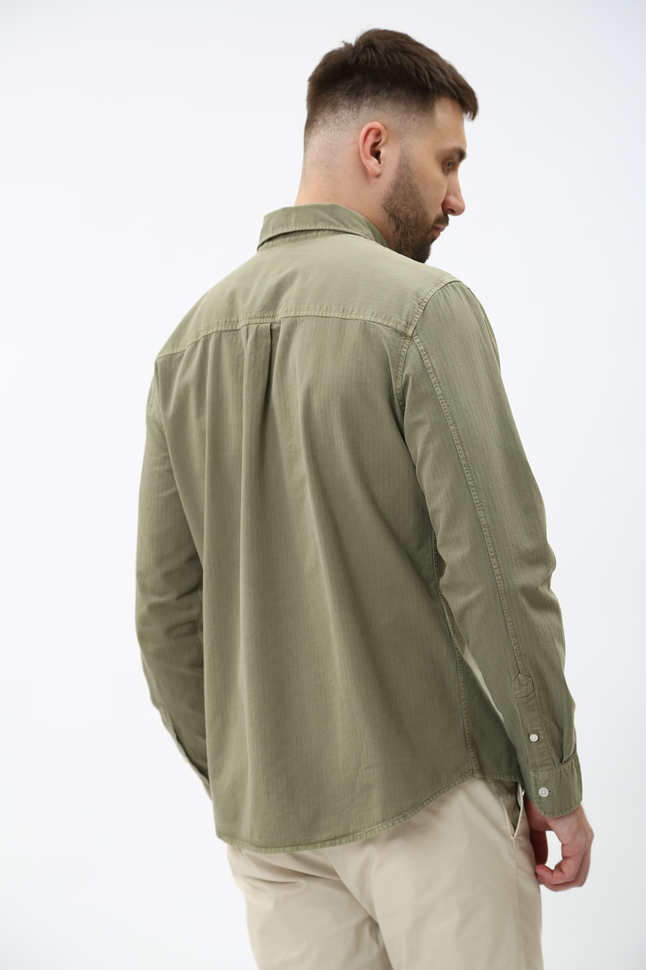 PM308274 Рубашка с длинным рукавом Pepe Jeans Хаки