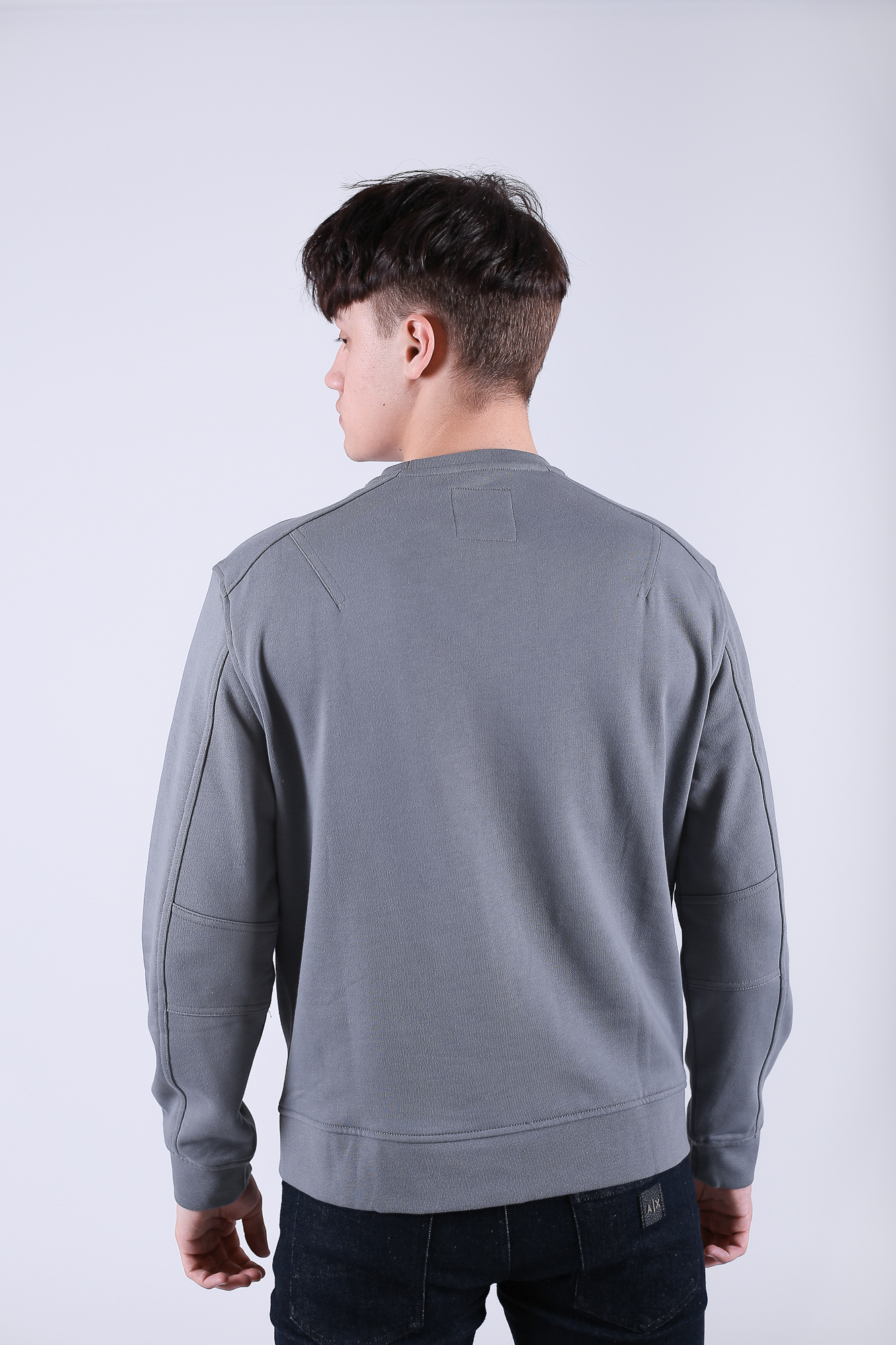 8NZMPD_ZJ1ZZ_1974 Свитшот Armani Exchange Серый