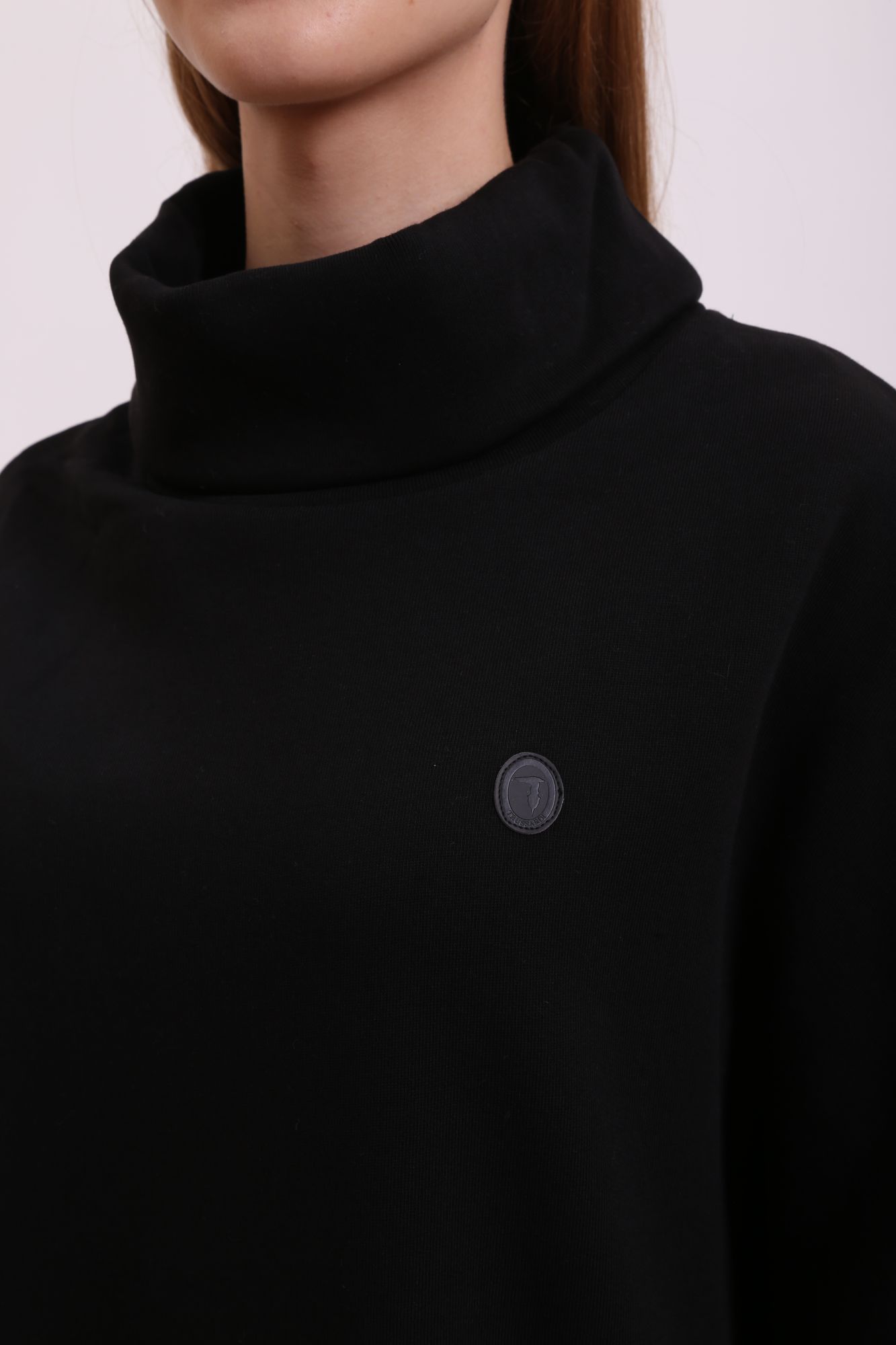 56F00158-1T005385 свитшот с коротким рукавом trussardi 