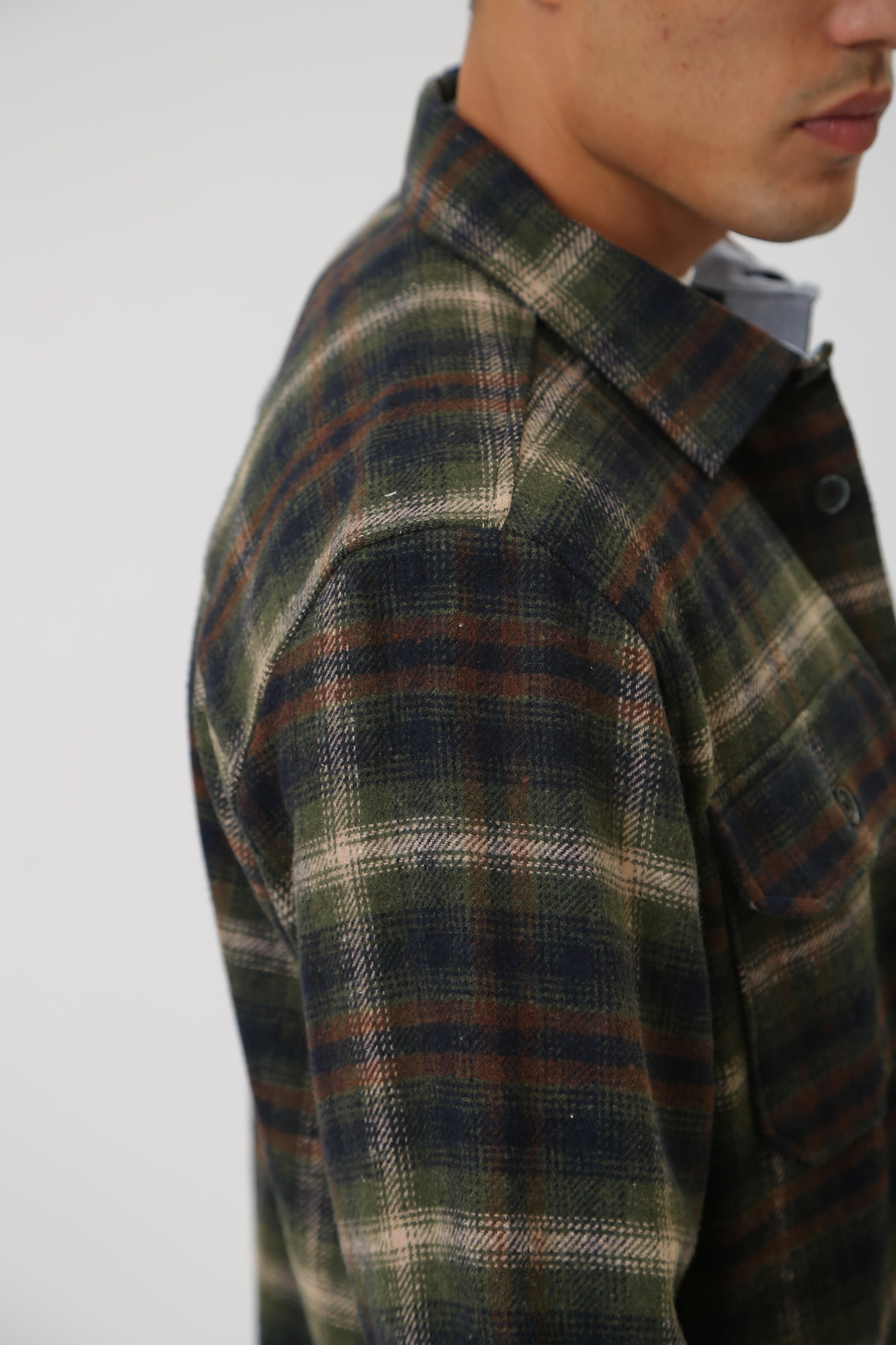 49026-25109 Рубашка с длинным рукавом LTB Зеленый