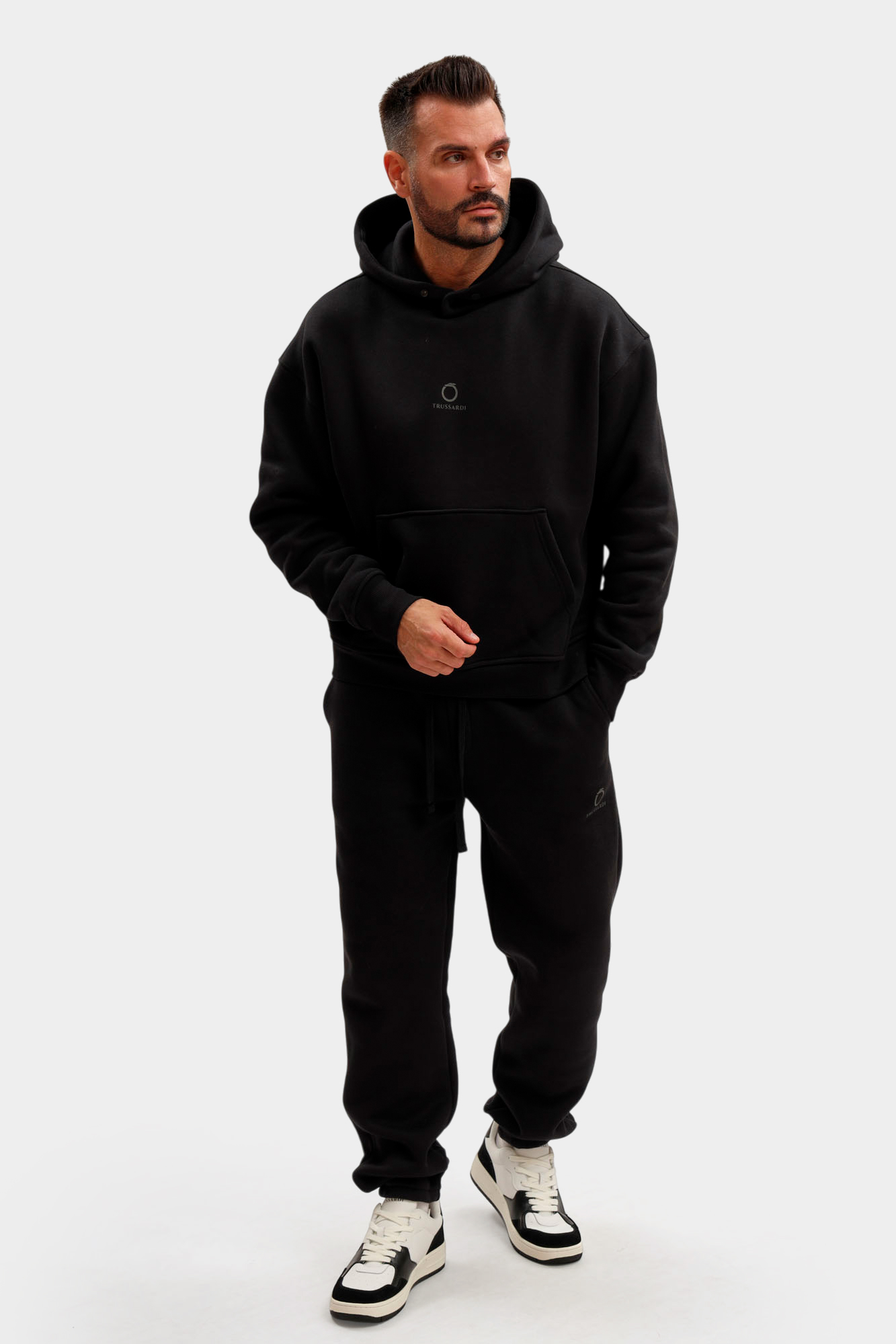 G8038000022N-MF505F02-8R0F Джемпер Trussardi Черный