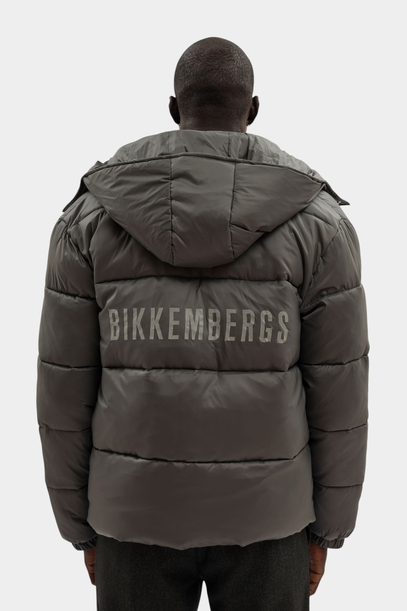 BMG1014 Пуховик Bikkembergs Черный