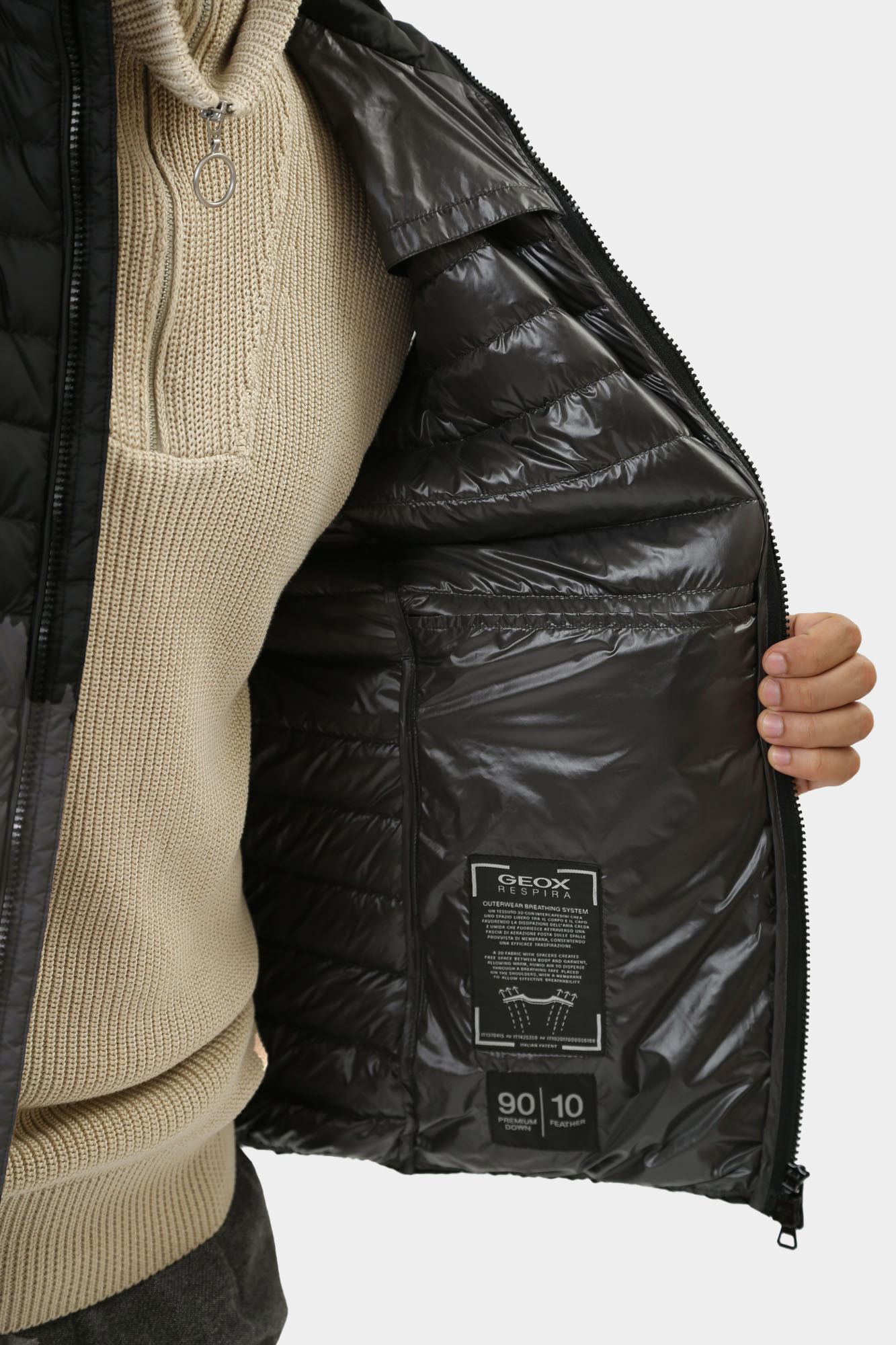 M4625CT3146F Жилет Geox Черный