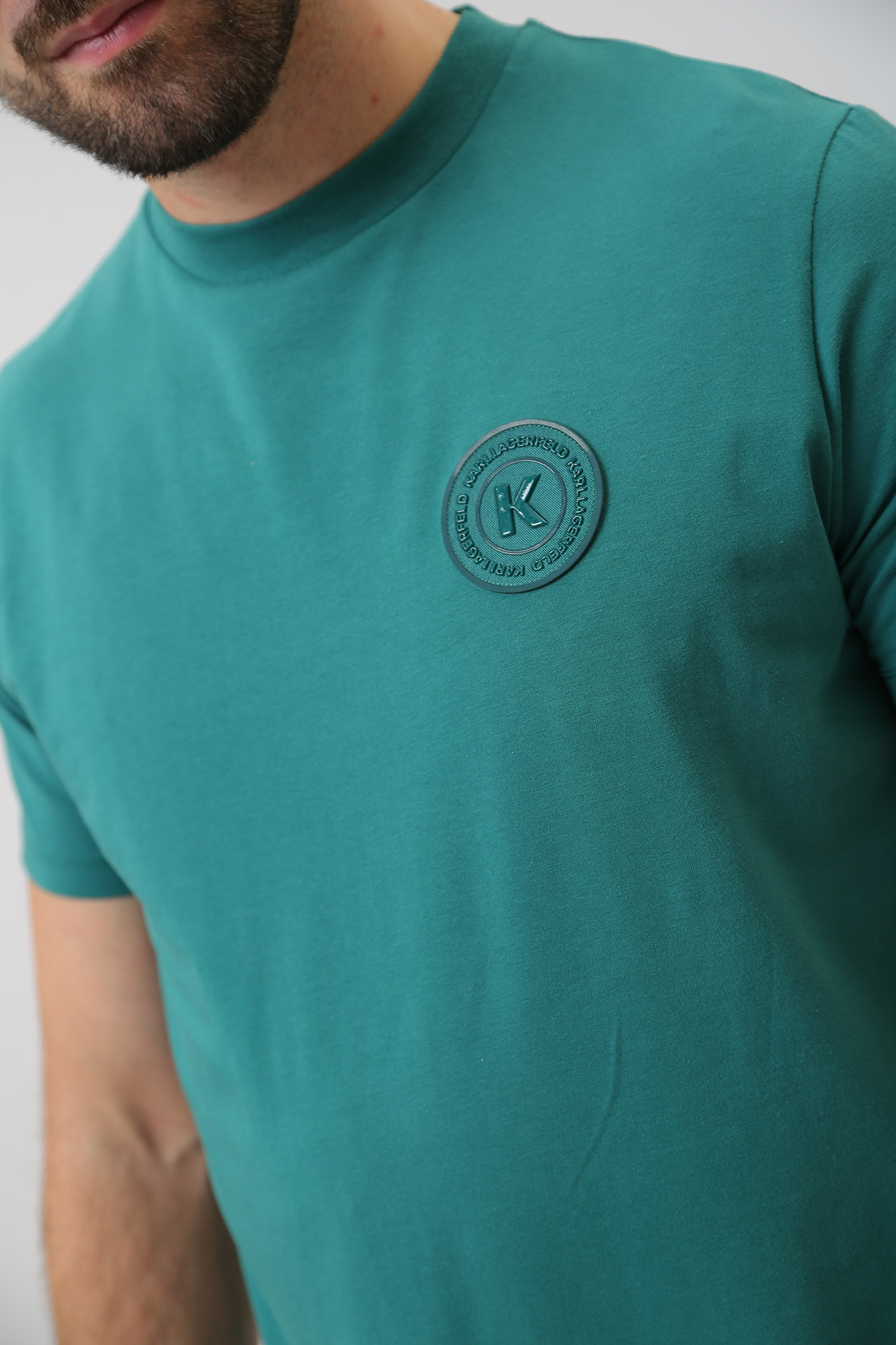 534221_755033 Футболка Karl Lagerfeld Зеленый